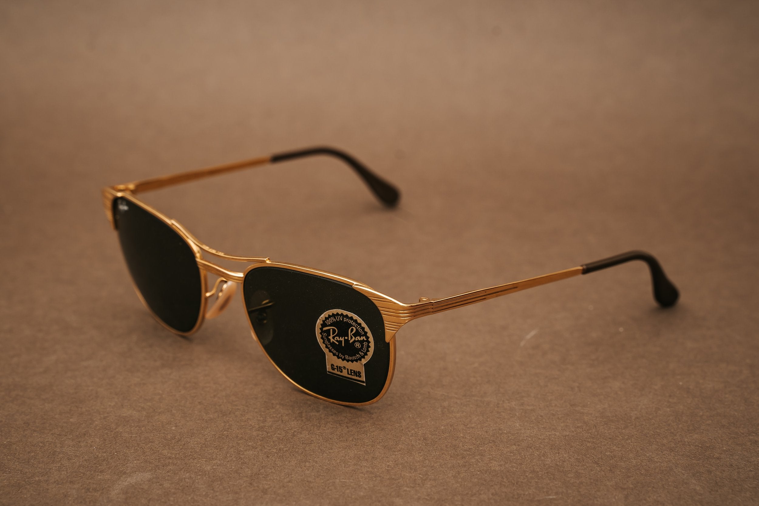 Ray-Ban Signet Gold Plated Sunglasses