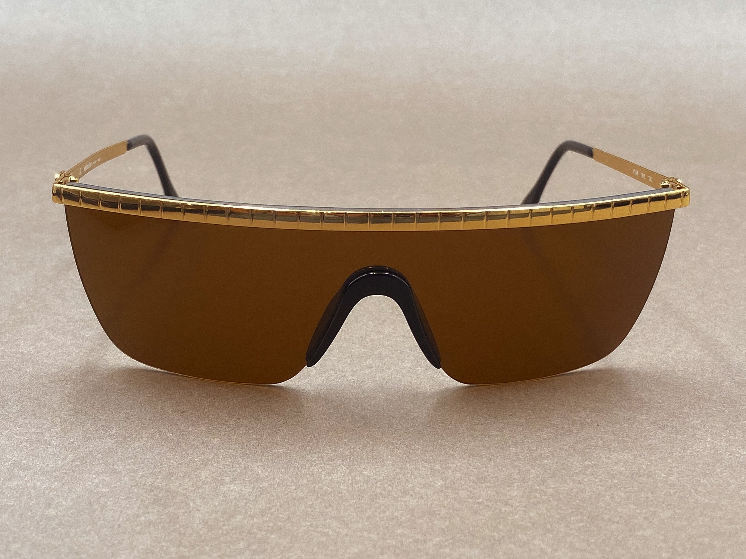 Valentino V598 80s vintage shield sunglasses