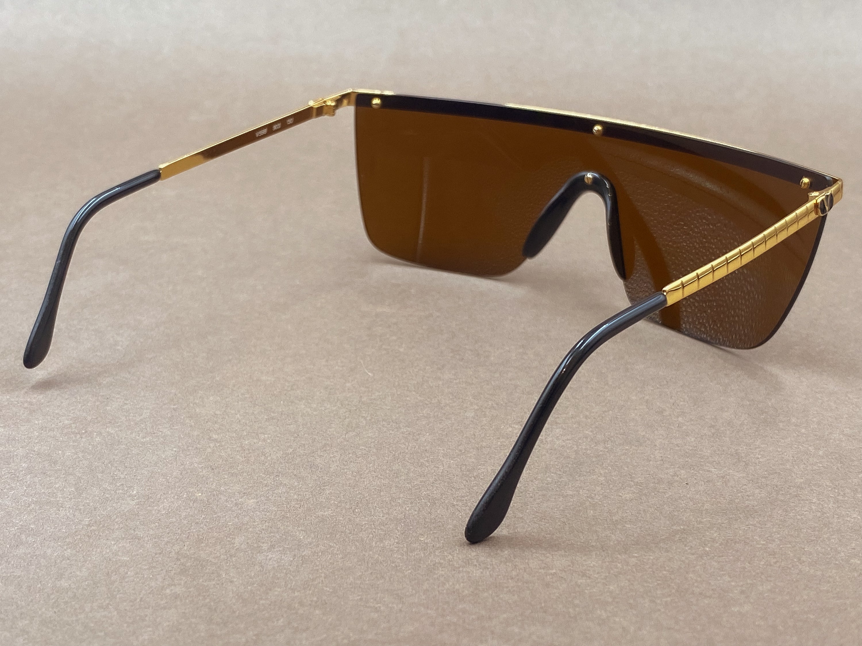 Valentino V598 80s vintage shield sunglasses