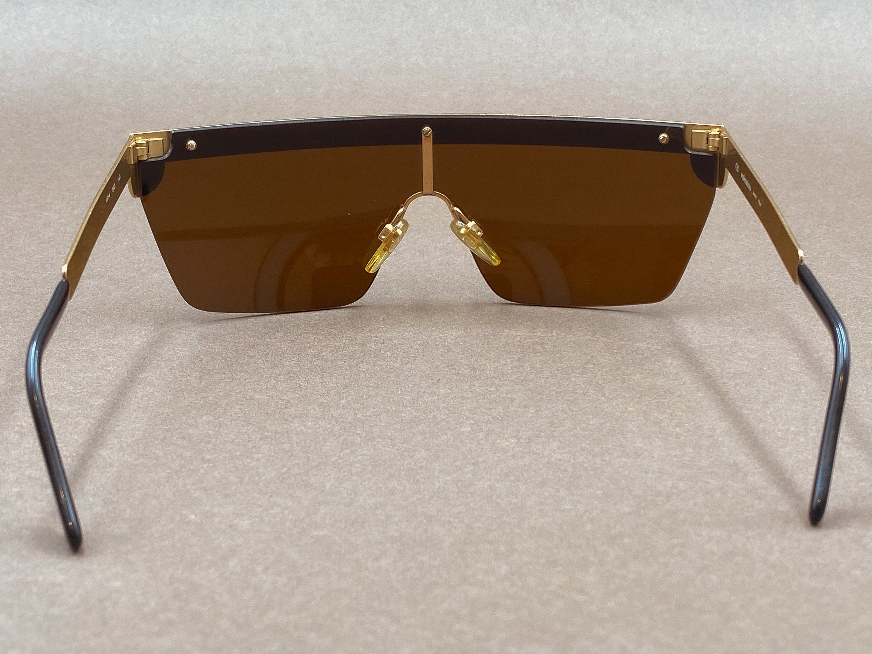 Valentino V614 vintage 80s shield sunglasses