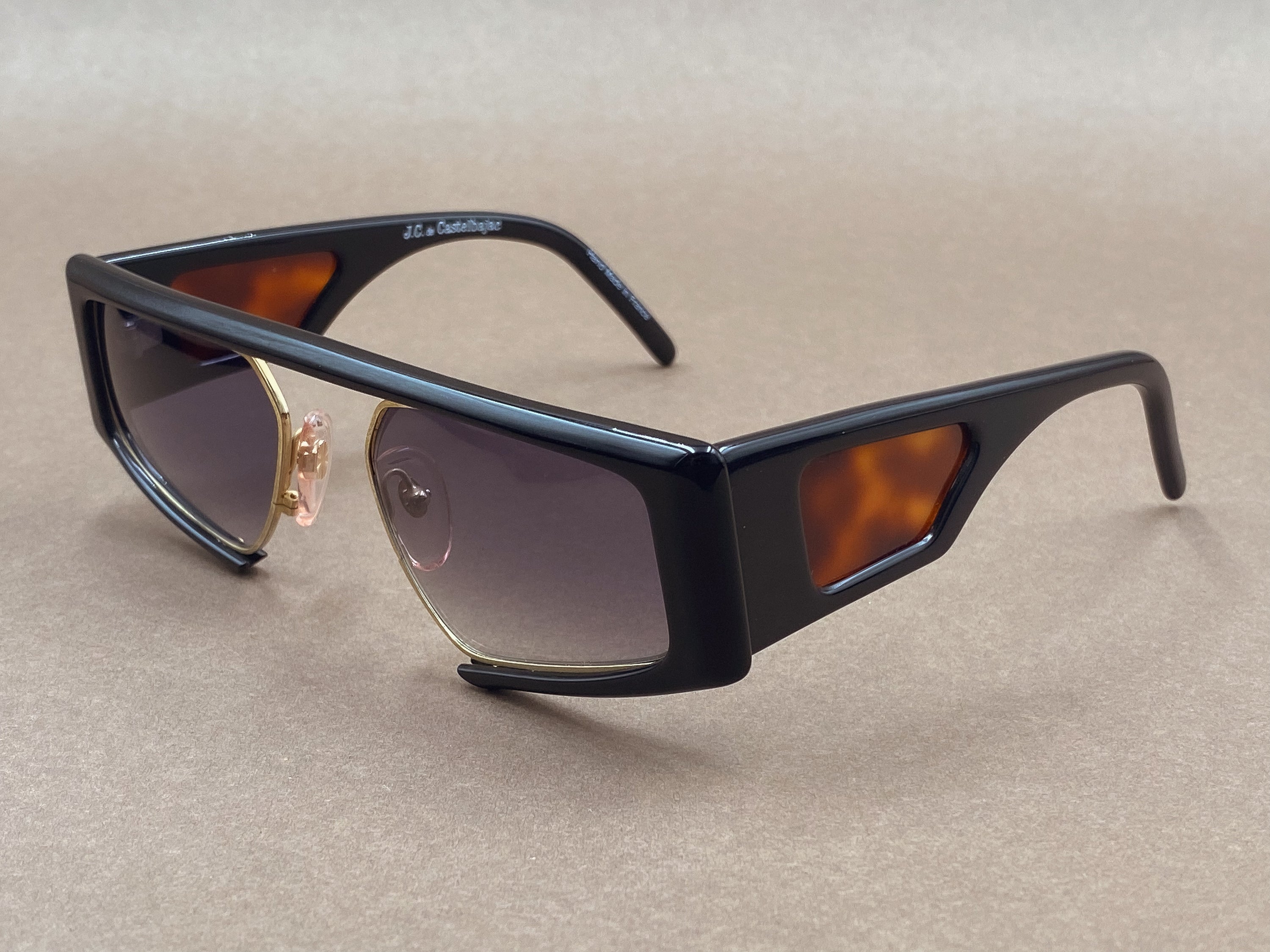 J.C. de Castelbajac F-16-E vintage 80s sunglasses