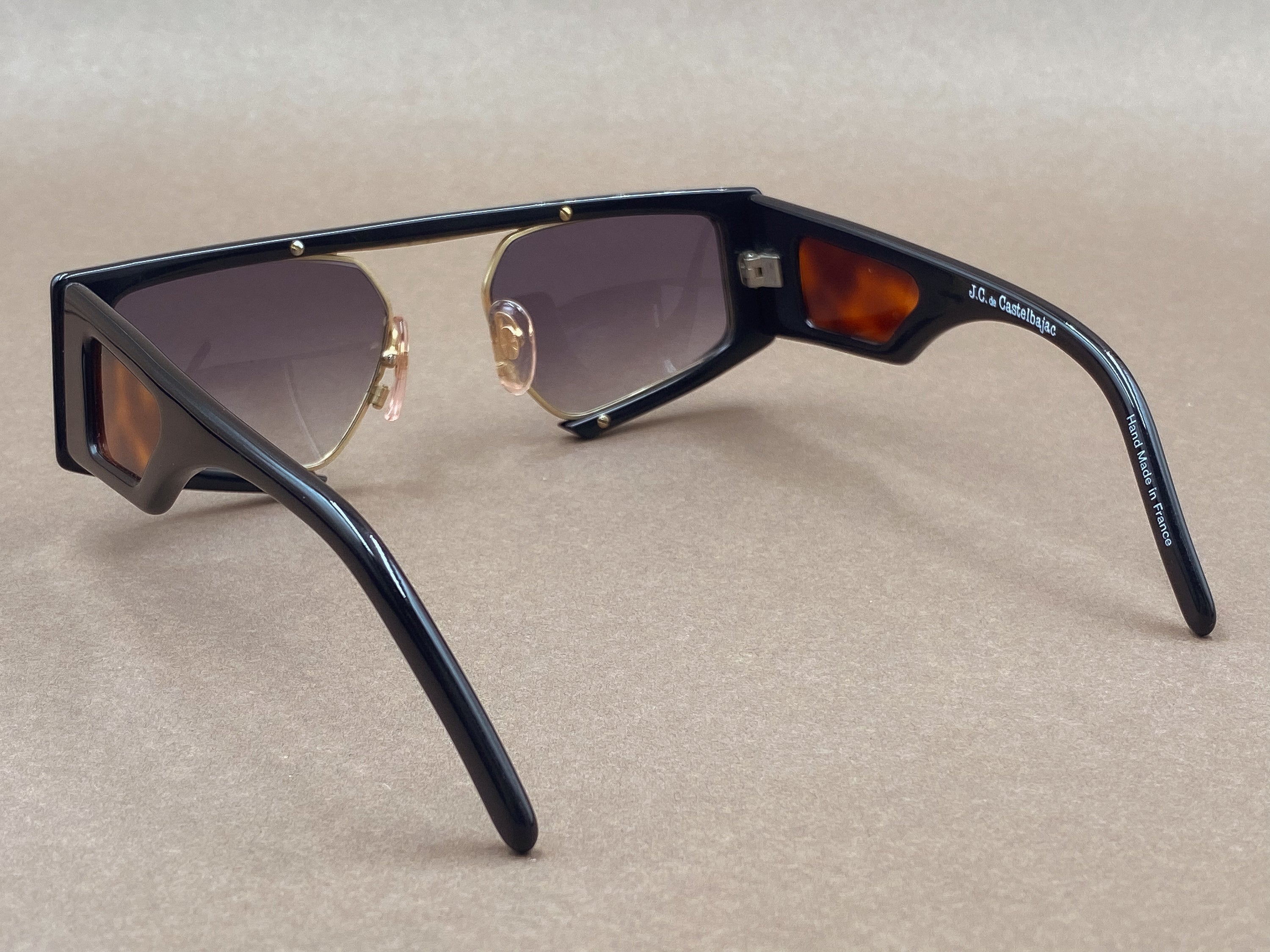 J.C. de Castelbajac F-16-E vintage 80s sunglasses