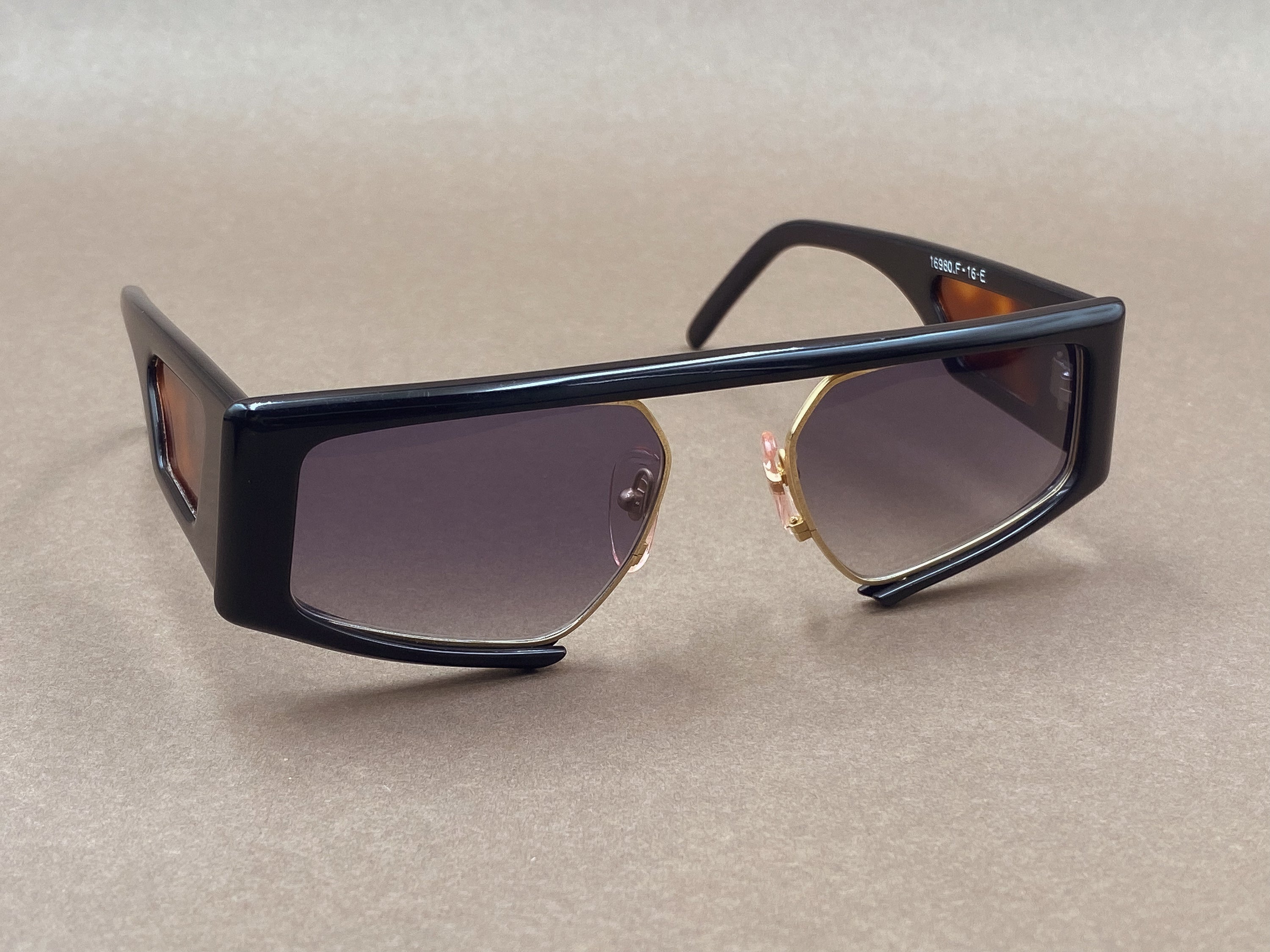 J.C. de Castelbajac F-16-E vintage 80s sunglasses