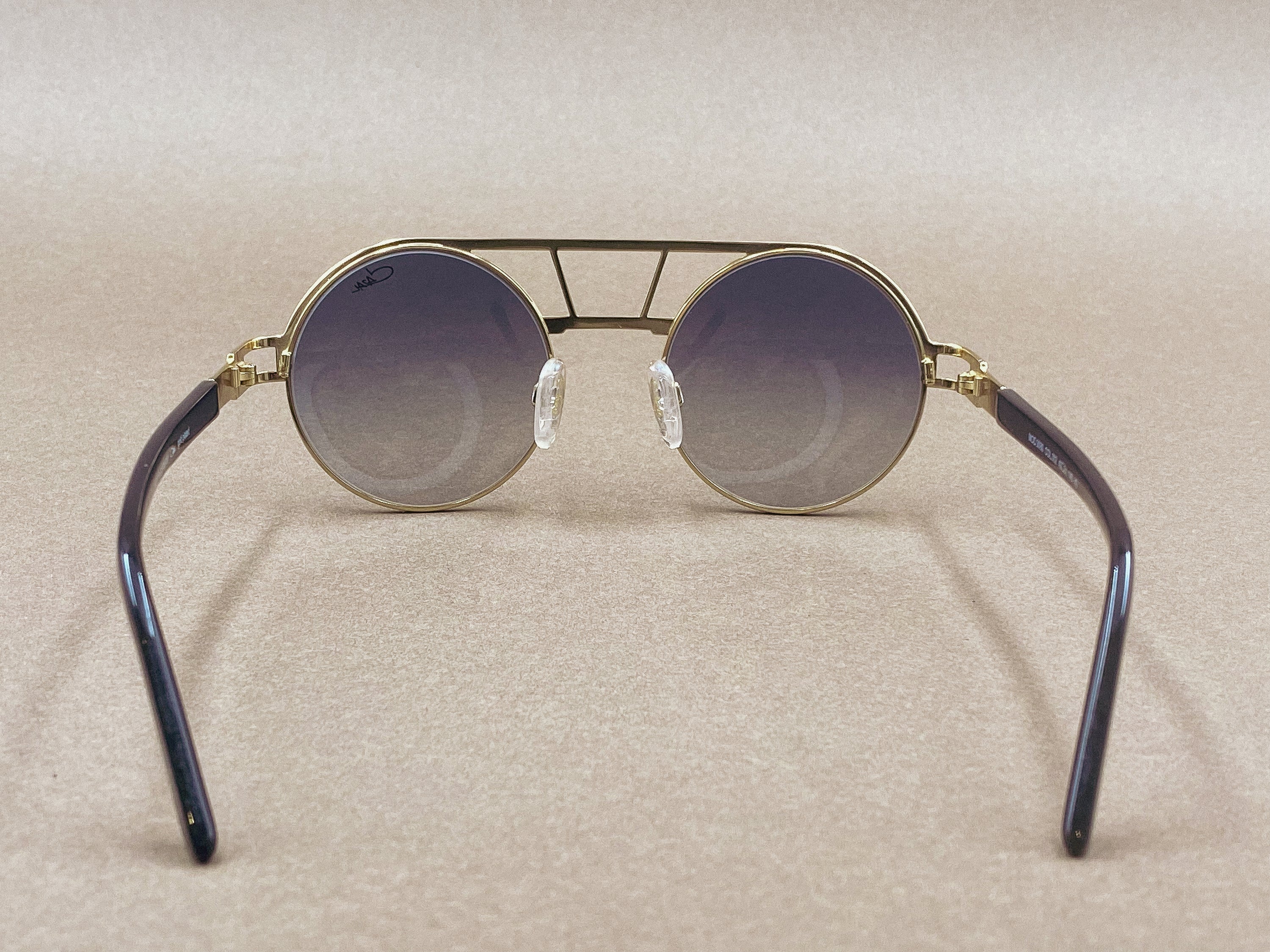 Cazal 9080 gold plated sunglasses
