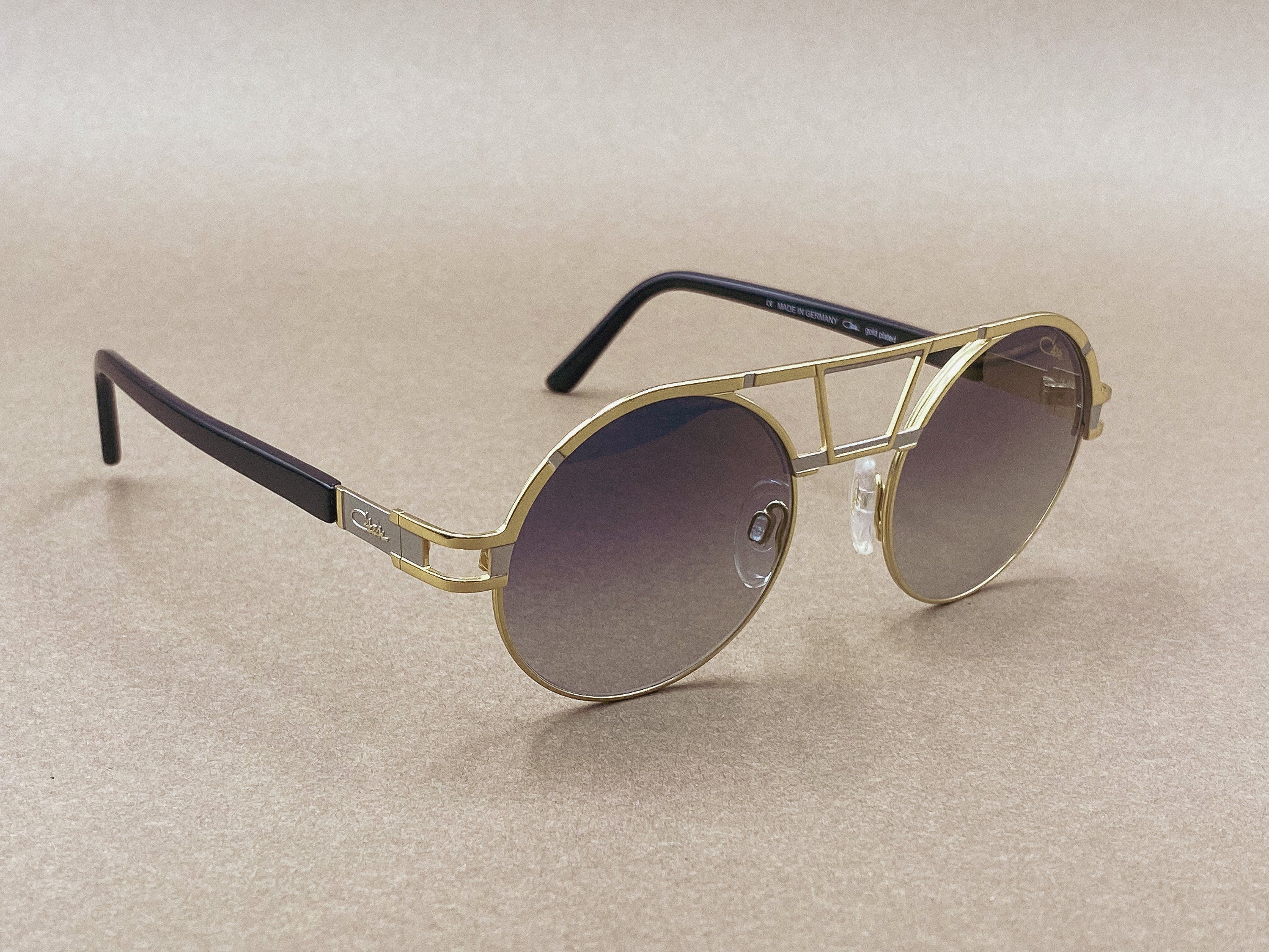 Cazal 9080 gold plated sunglasses