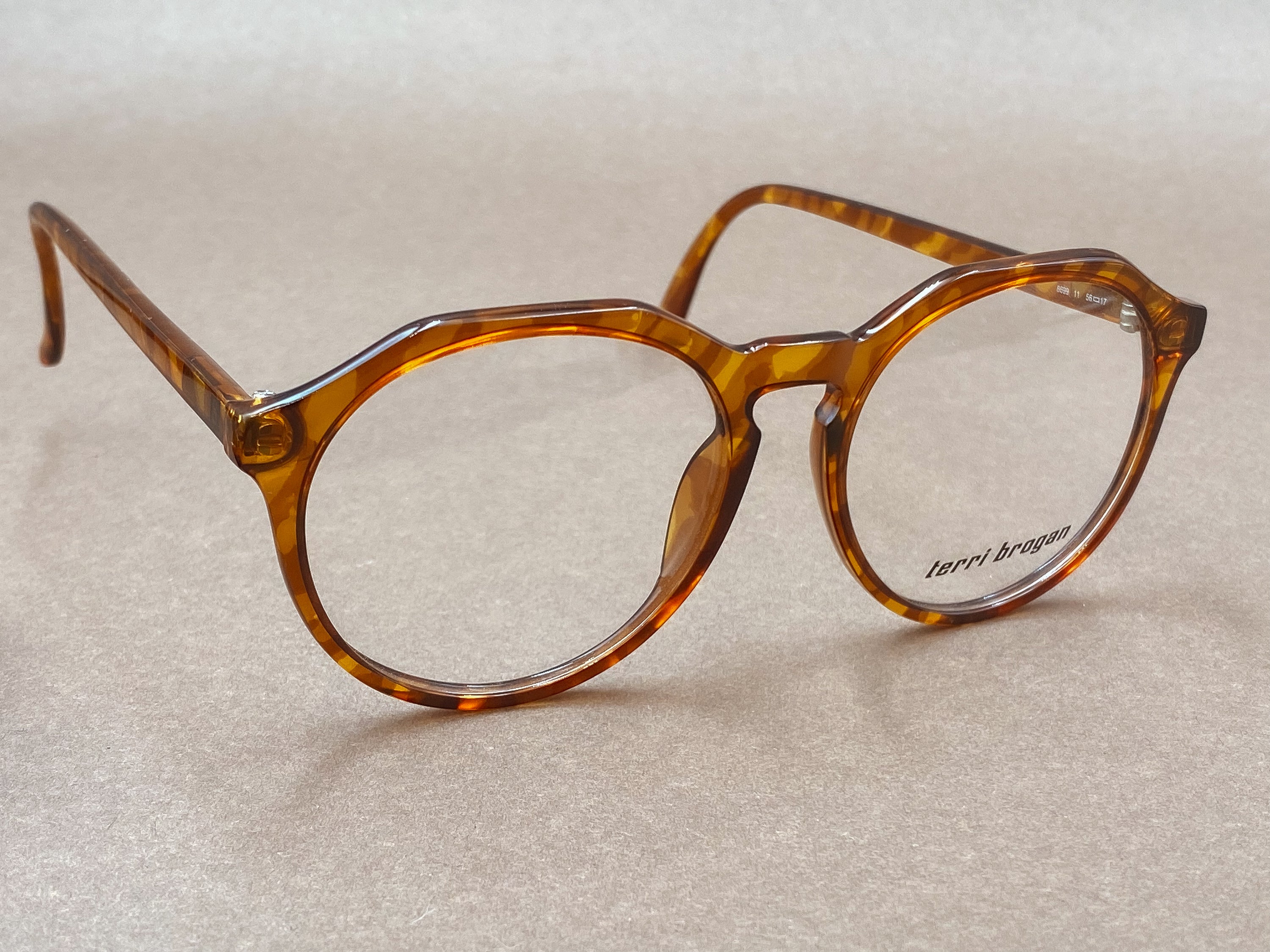 Terri Brogan 8699 80s vintage glasses