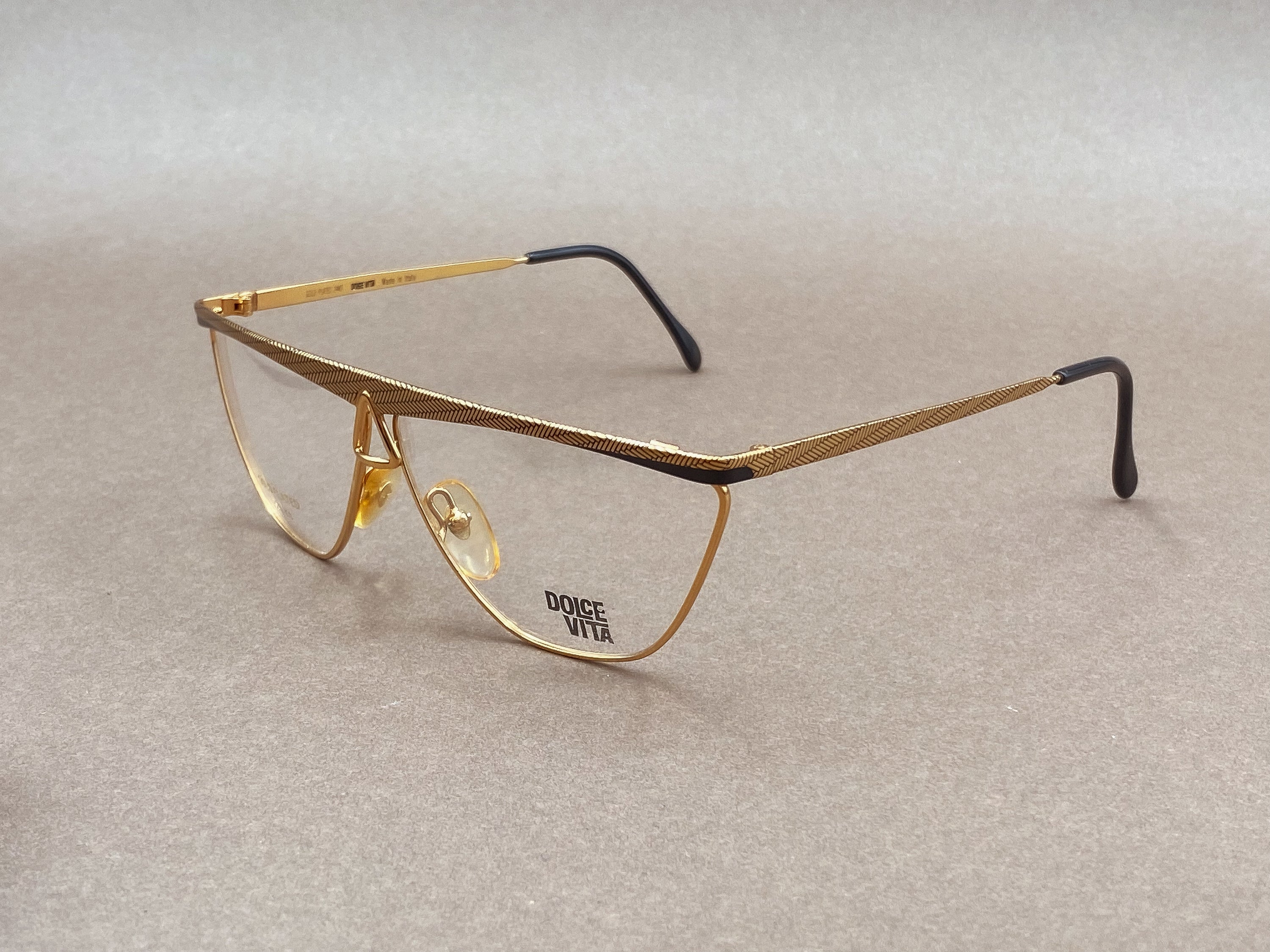 Casanova CN 13 80s gold plated vintage glasses