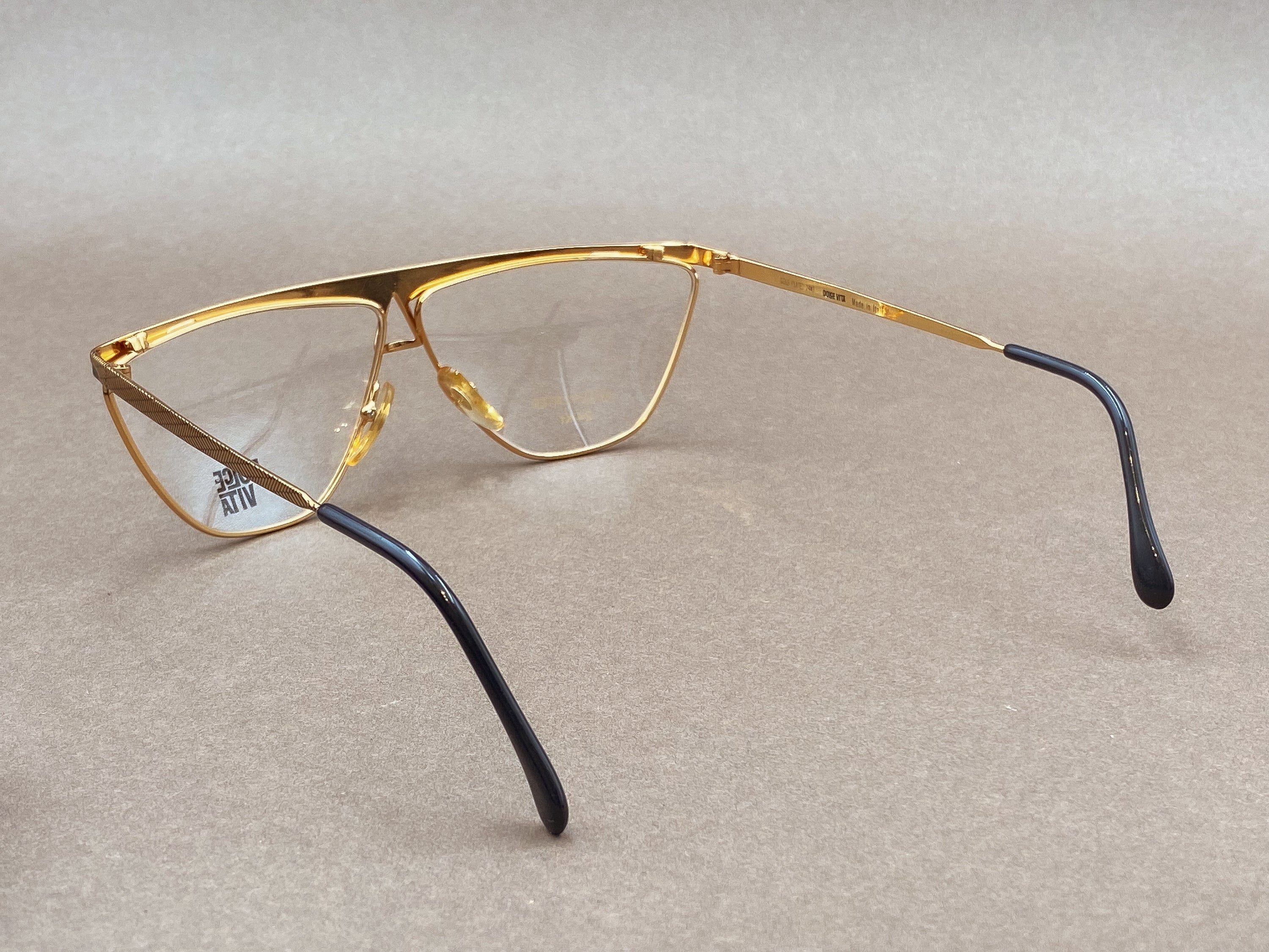 Casanova CN 13 80s gold plated vintage glasses