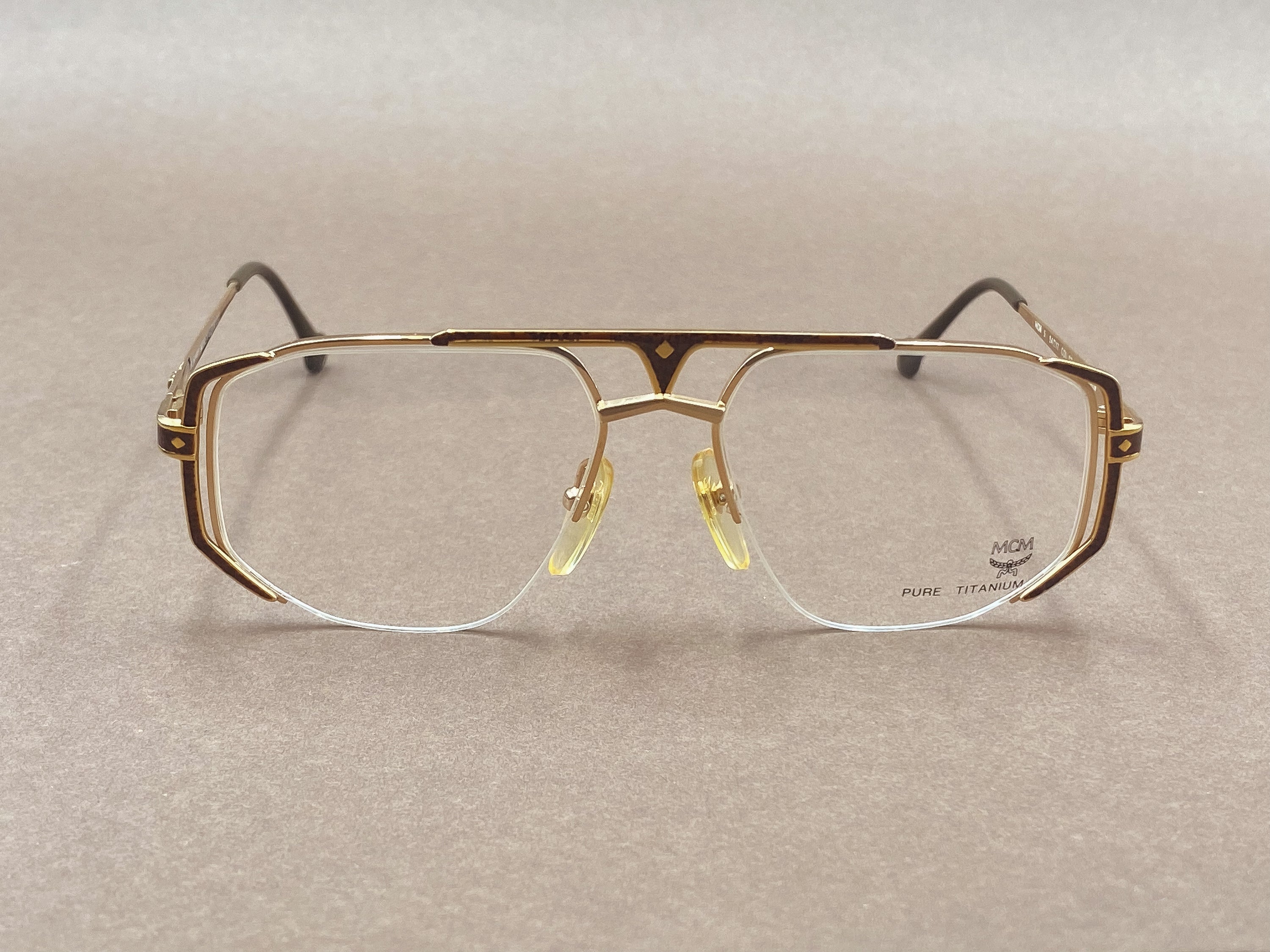 MCM 5 80s vintage glasses