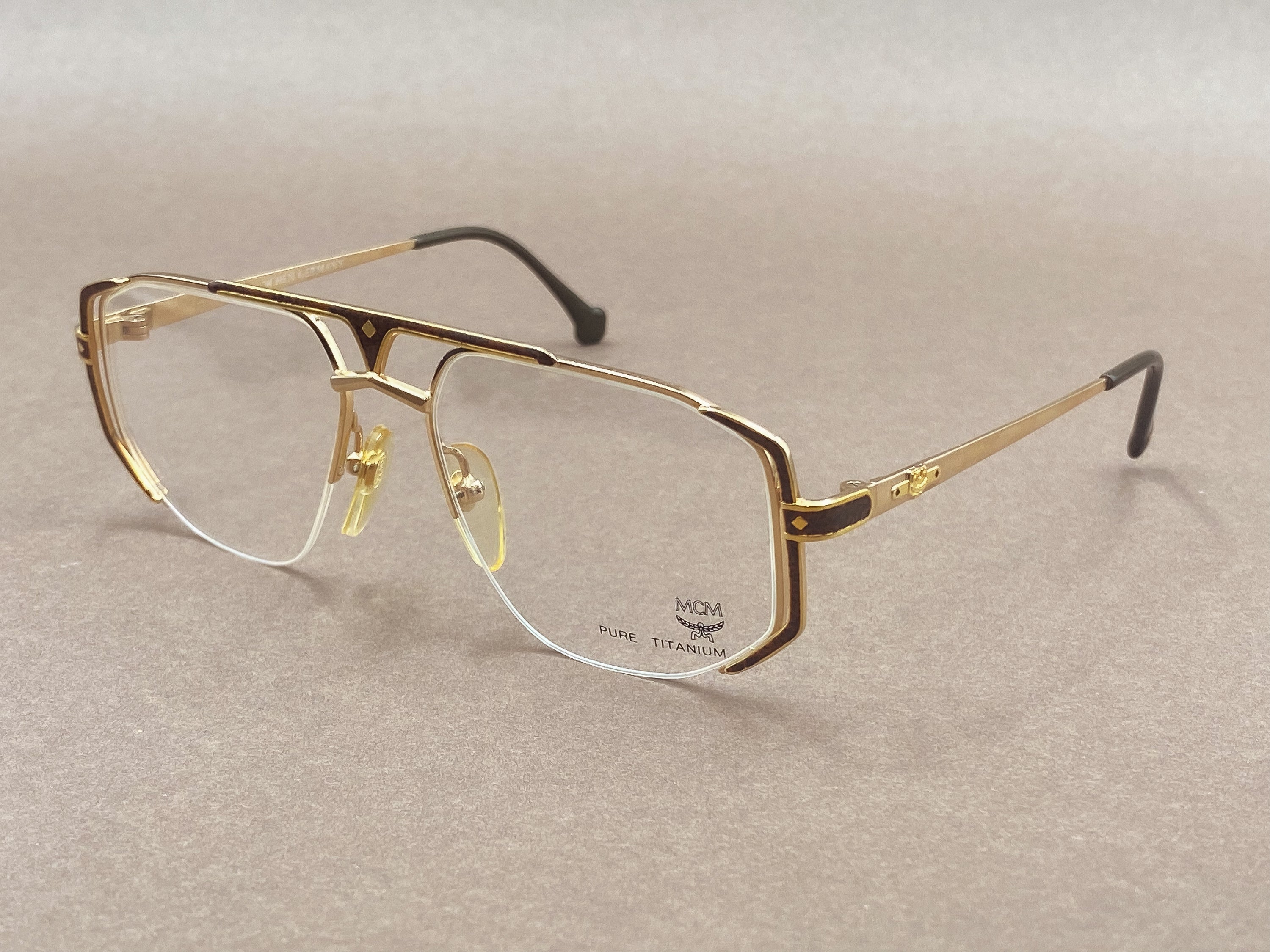 MCM 5 80s vintage glasses