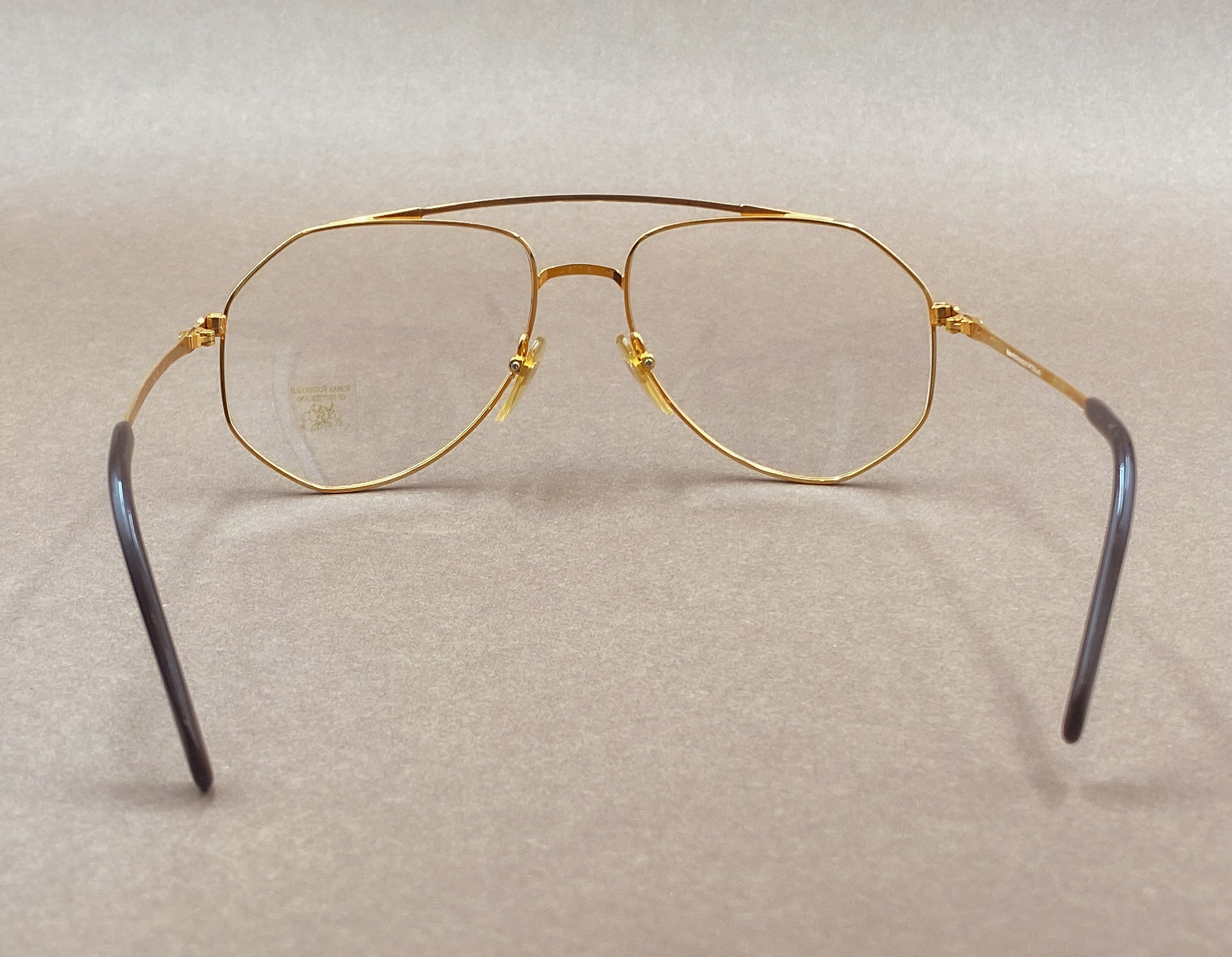 Roman Rothschild R19 80s vintage glasses