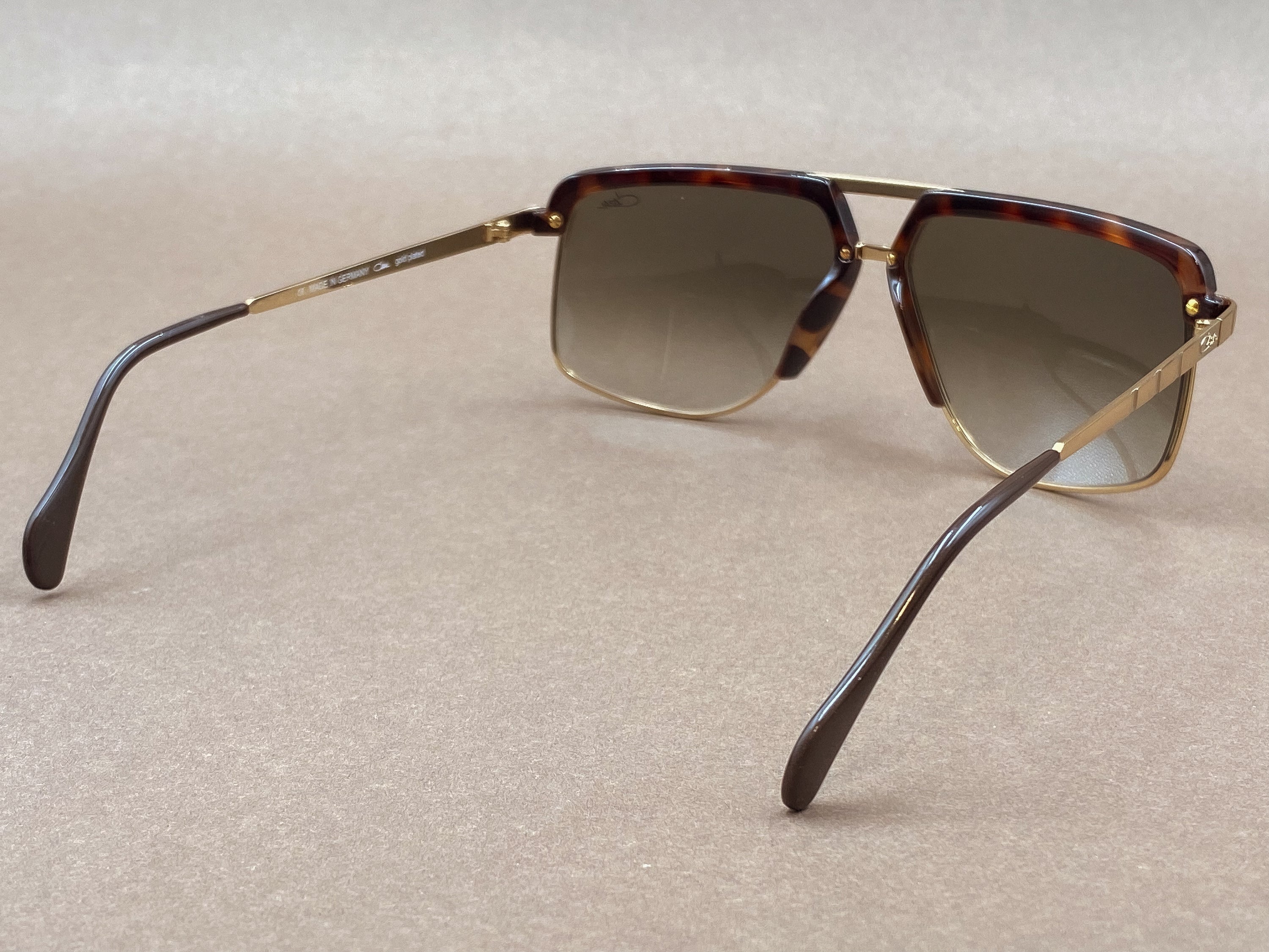 Cazal 9086 gold plated sunglasses