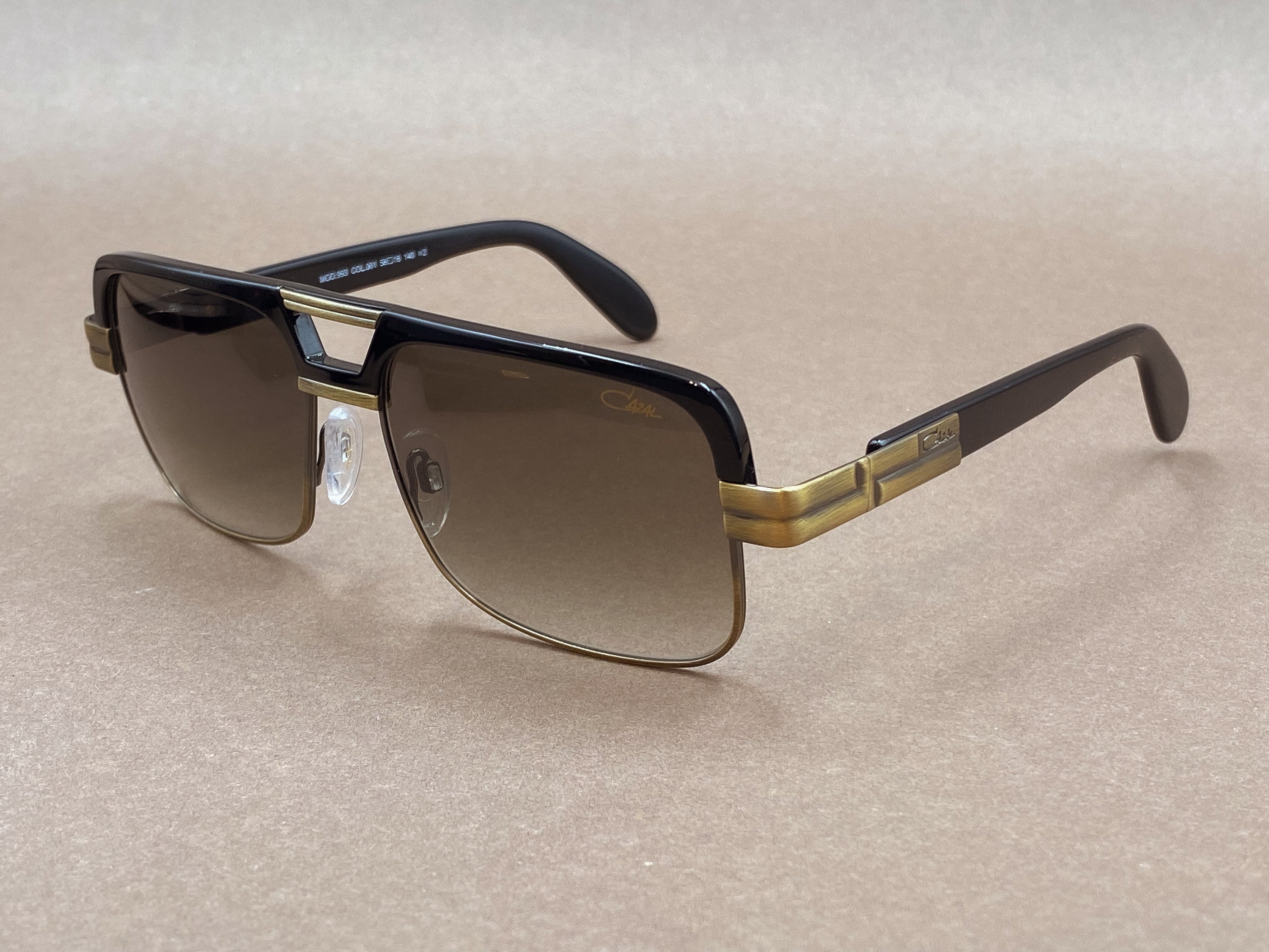 Cazal 993 gold plated sunglasses