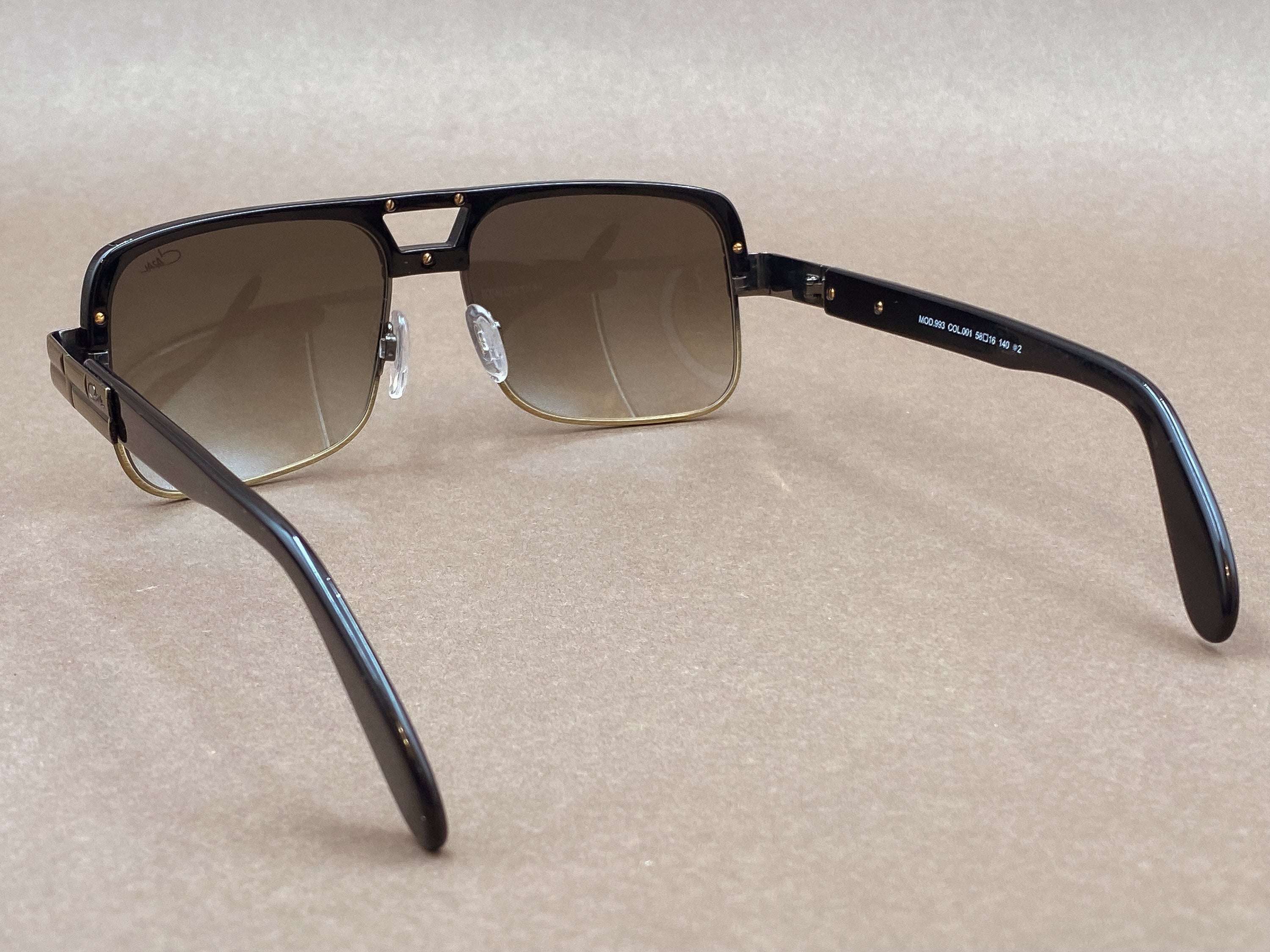 Cazal 993 gold plated sunglasses