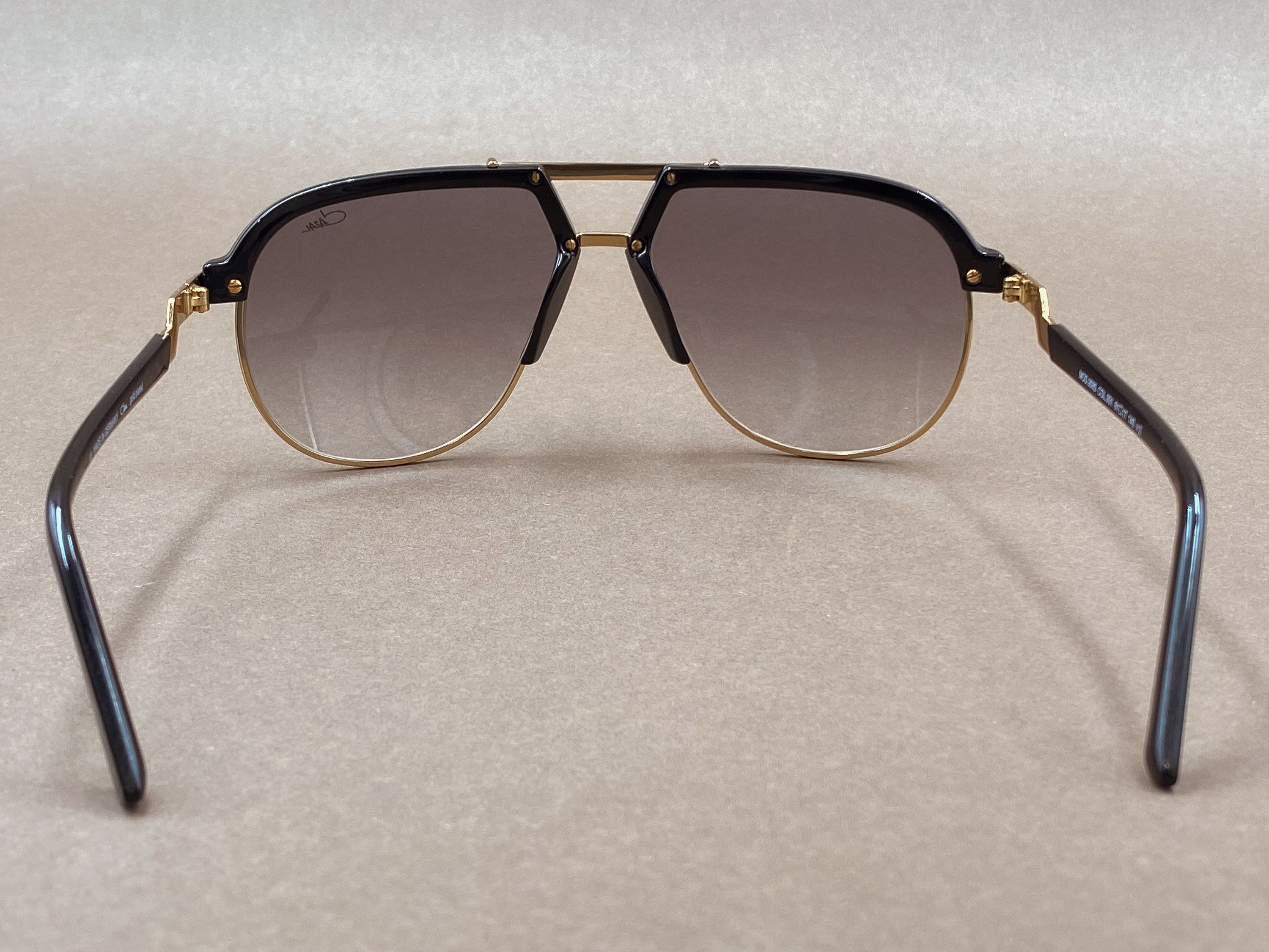 Cazal 9085 gold plated sunglasses