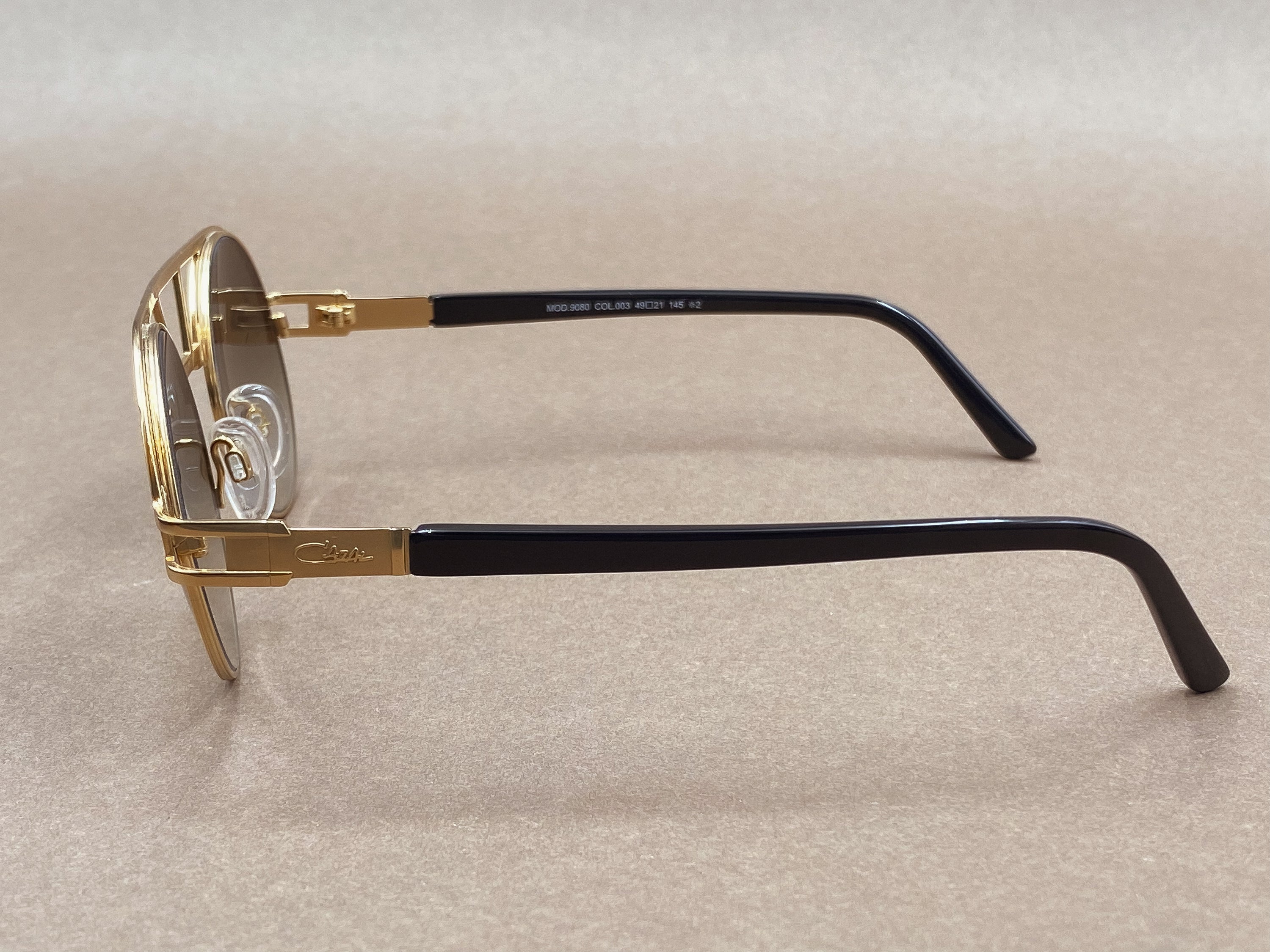 Cazal 9080 gold plated sunglasses