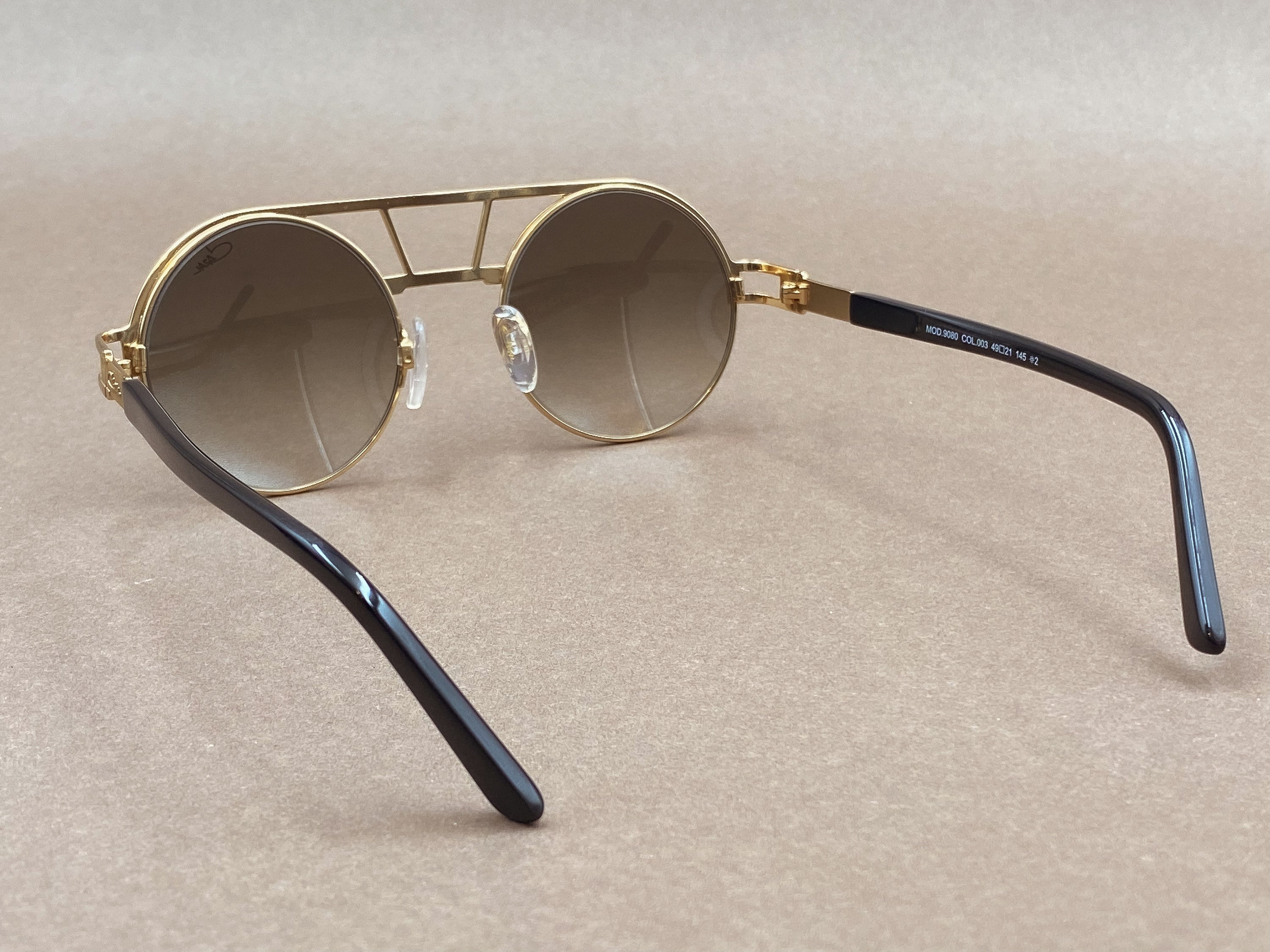 Cazal 9080 gold plated sunglasses