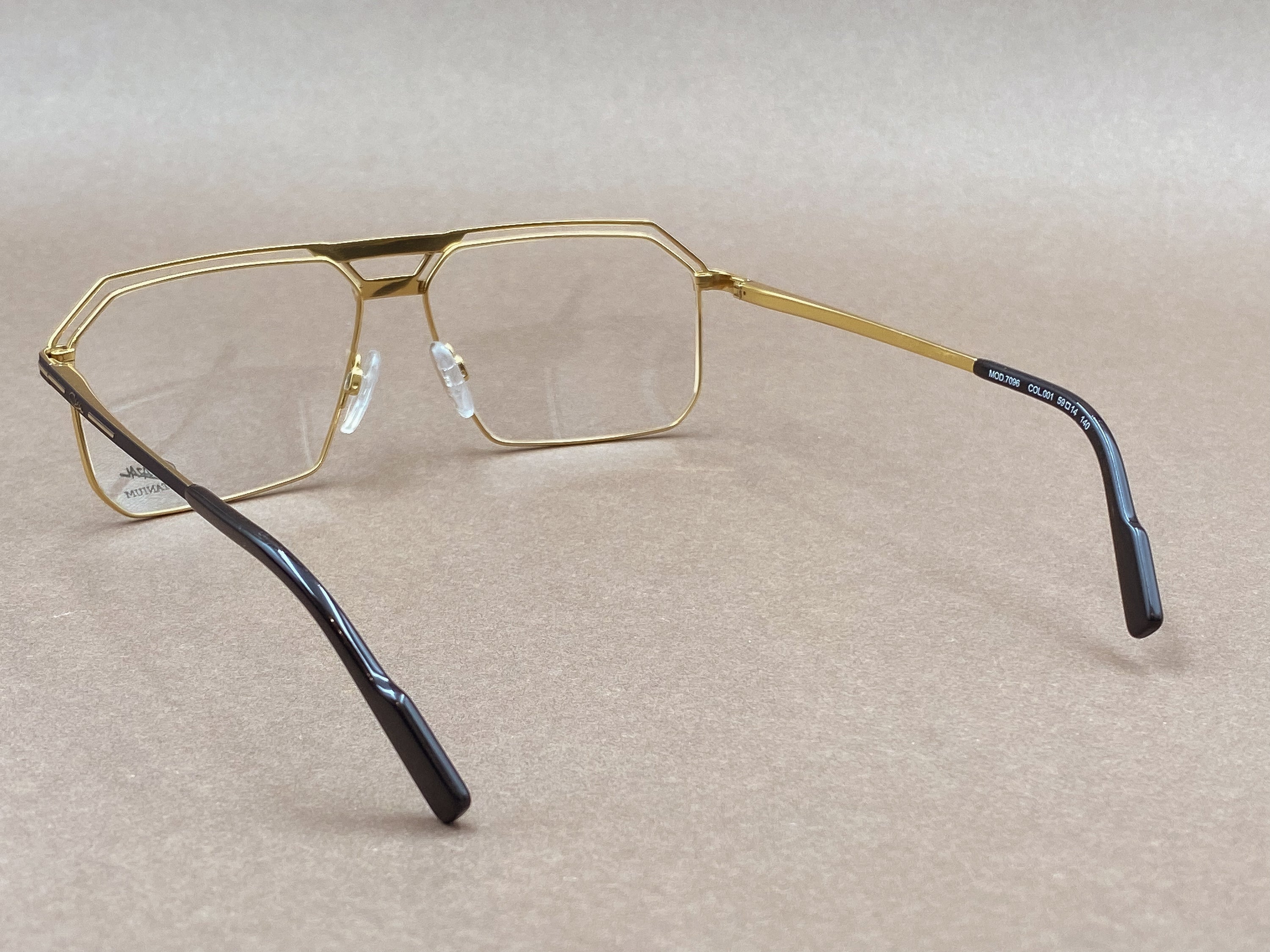 Cazal 7096 titanium glasses