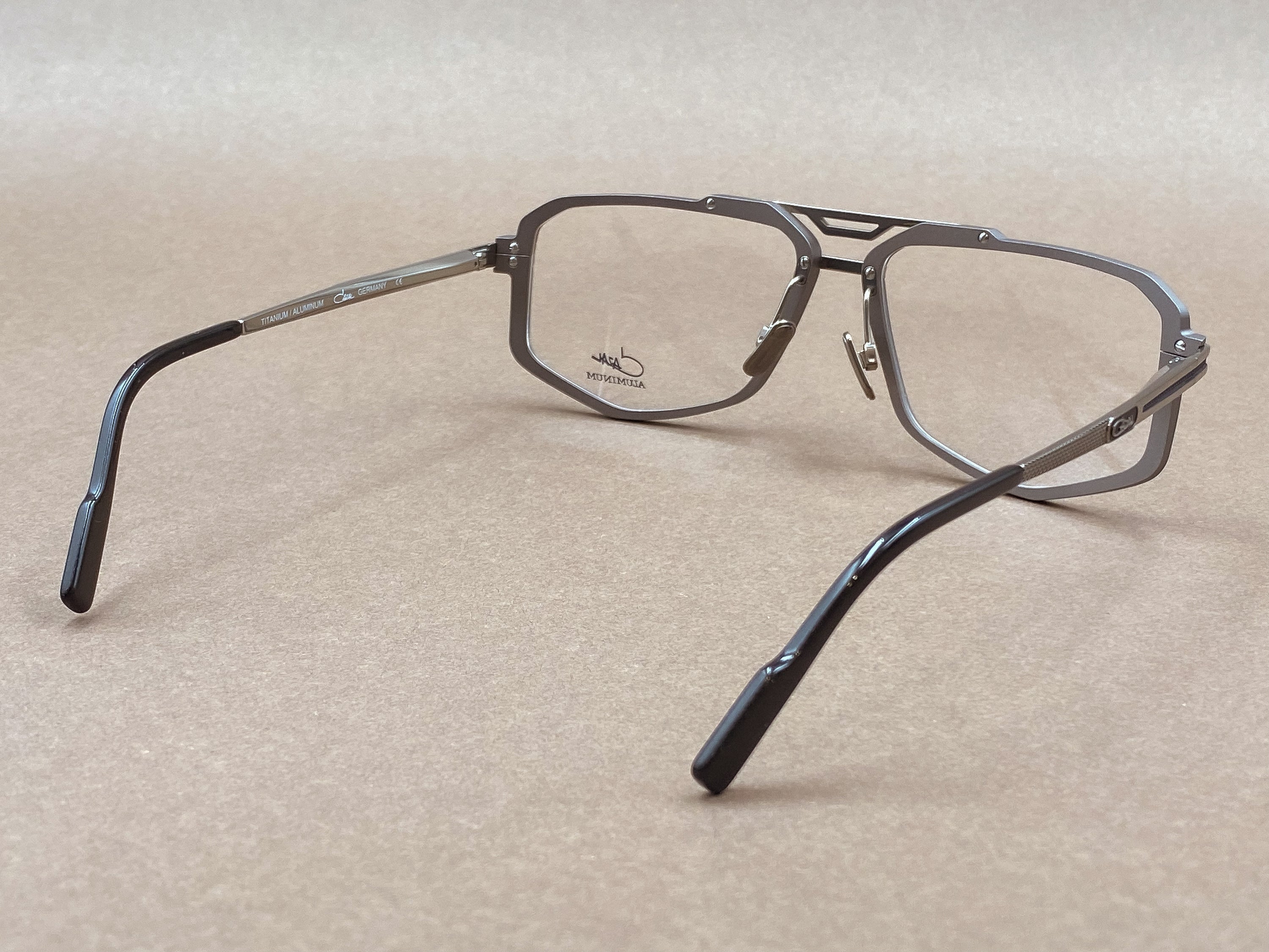 Cazal 7106 titanium/aluminium glasses