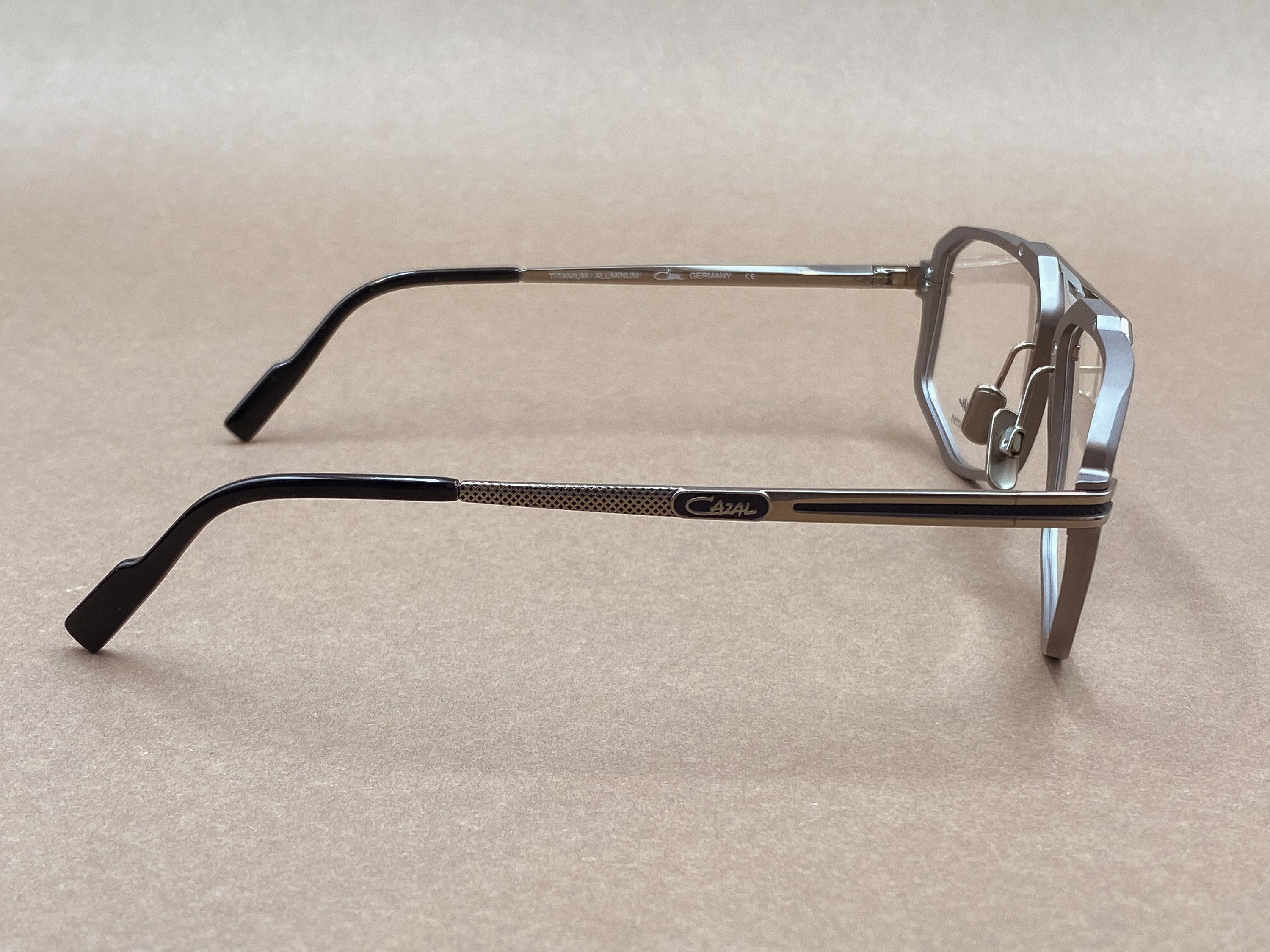 Cazal 7106 titanium/aluminium glasses