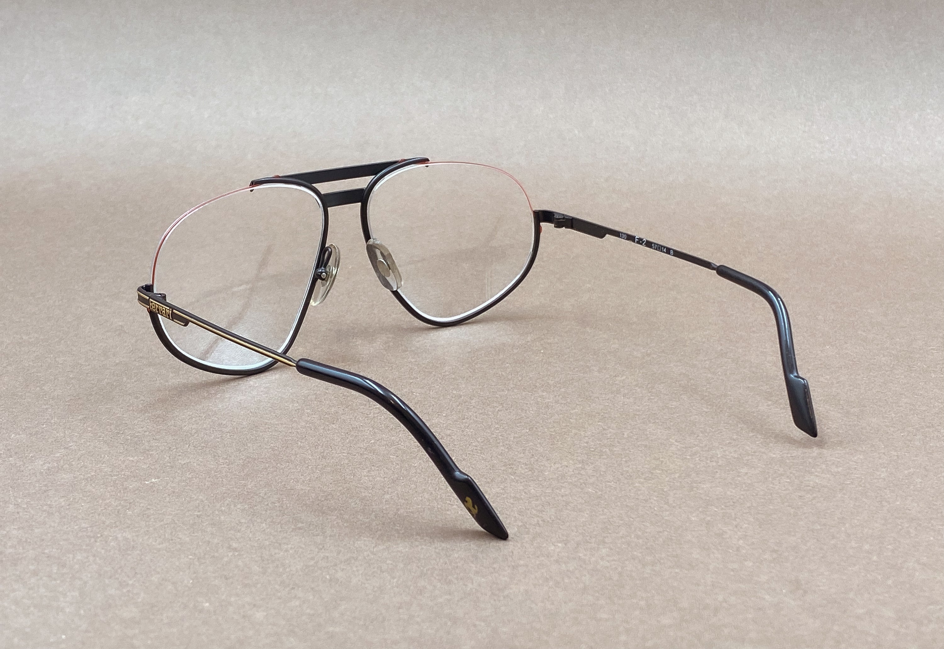 Ferrari F-2 80s vintage glasses