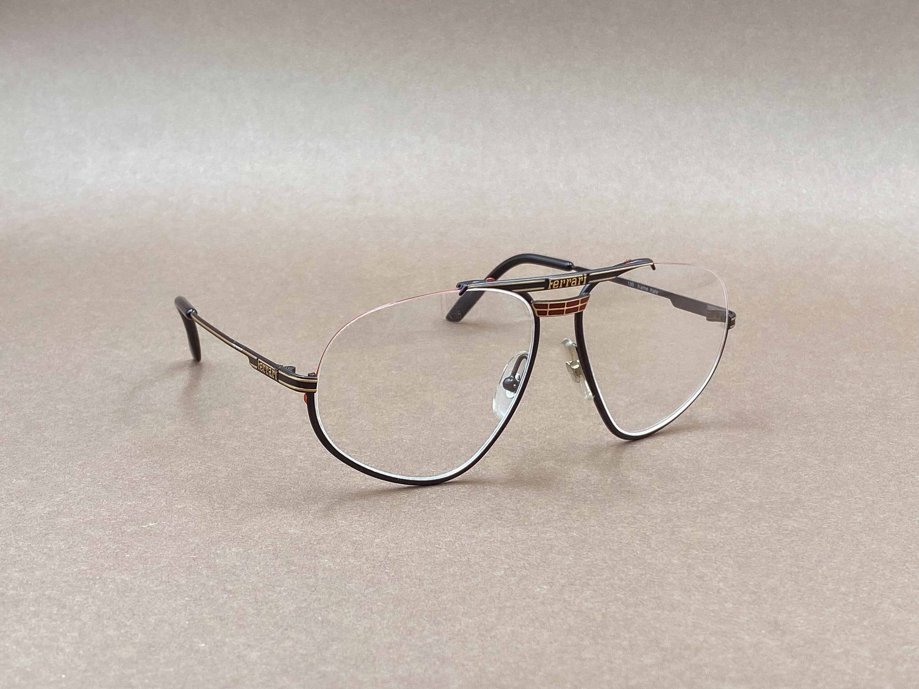 Ferrari F-2 80s vintage glasses