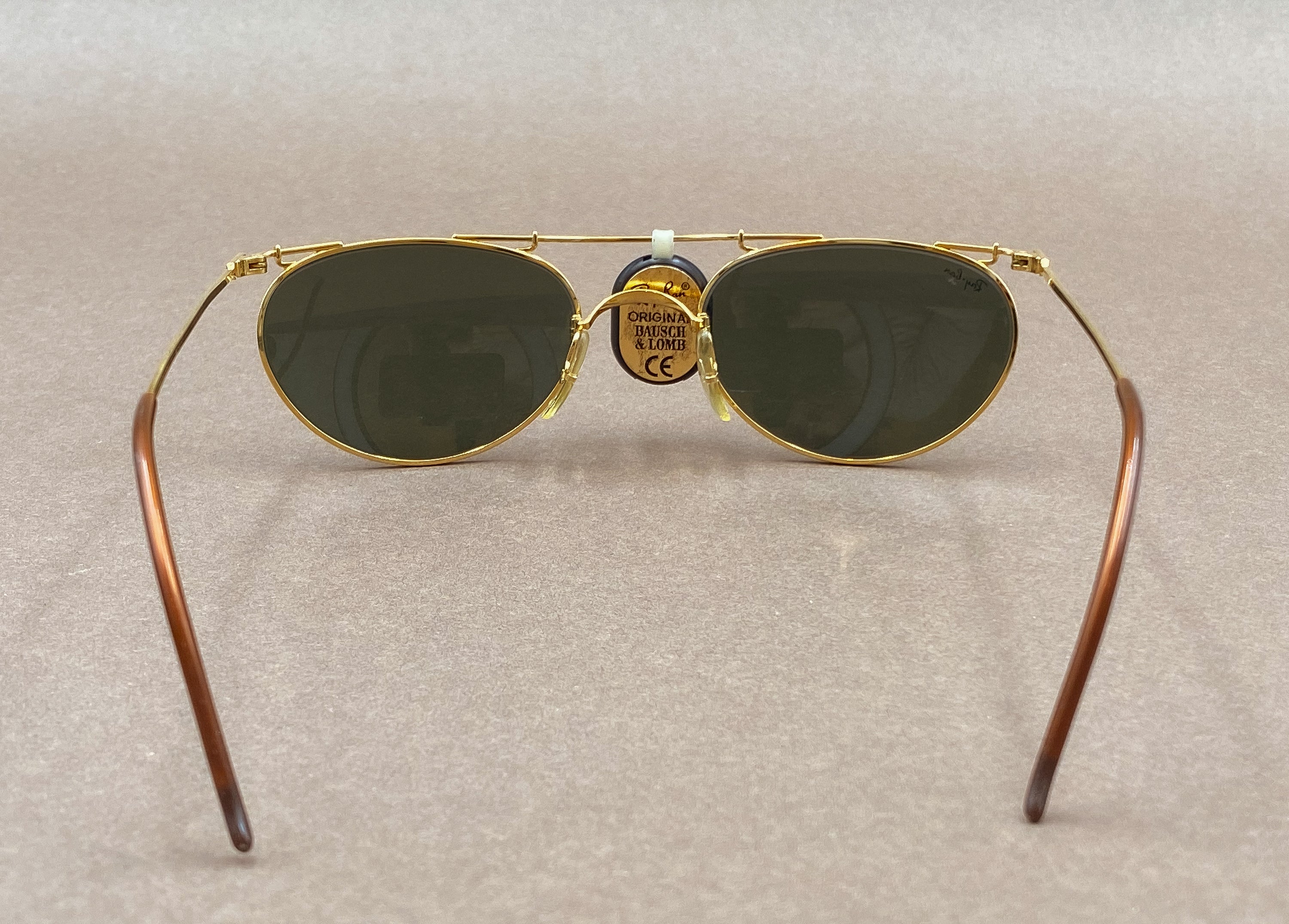 Ray-Ban W1759 Deco Metals Wrap 90s vintage sunglasses