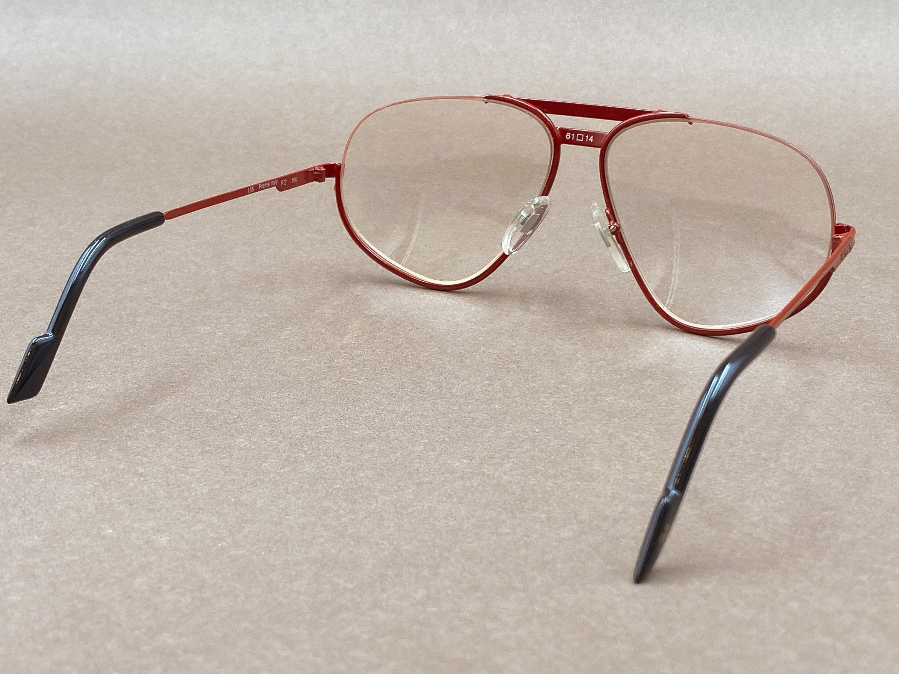 Ferrari F2 80s vintage glasses