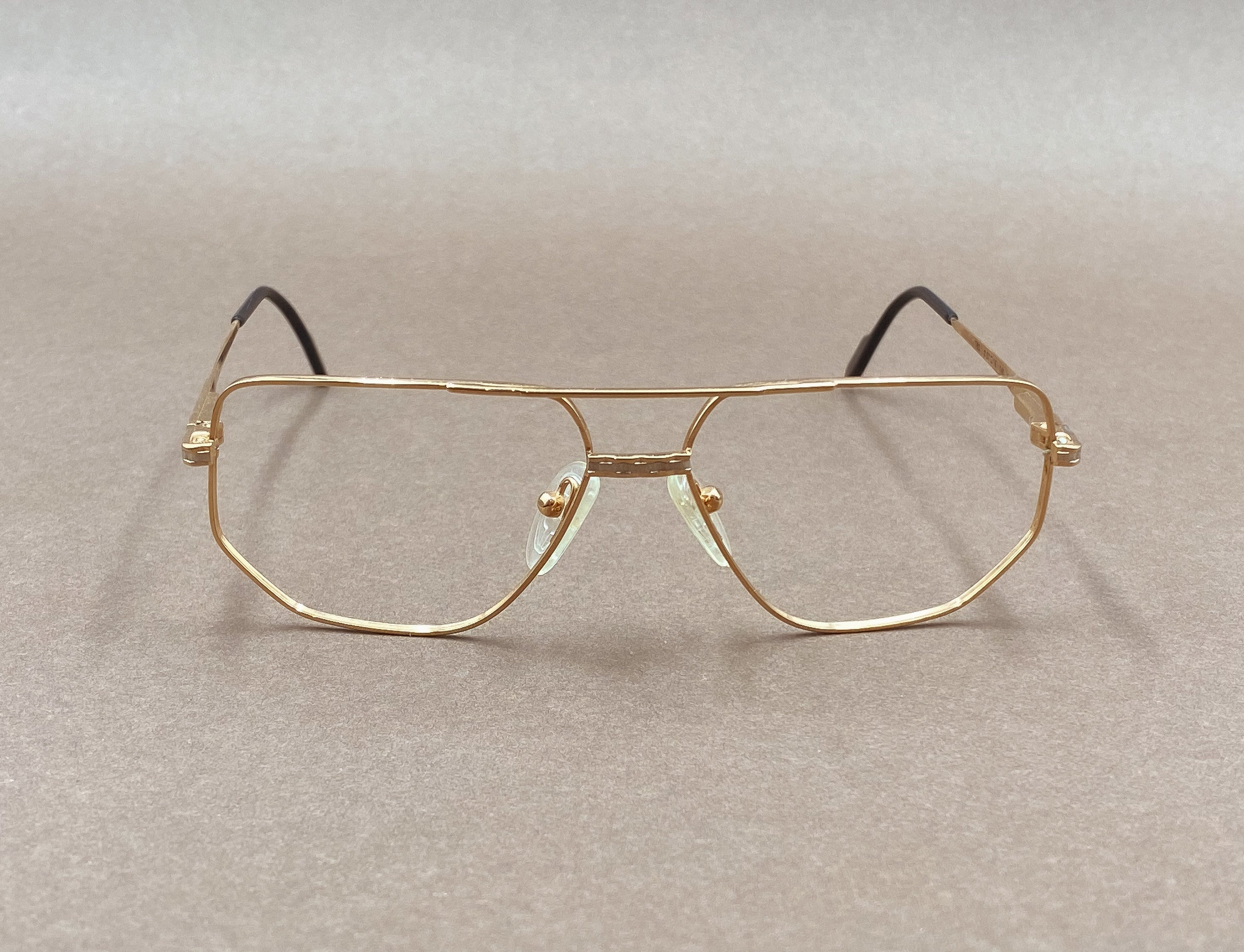 Tiffani T60 gold plated vintage glasses