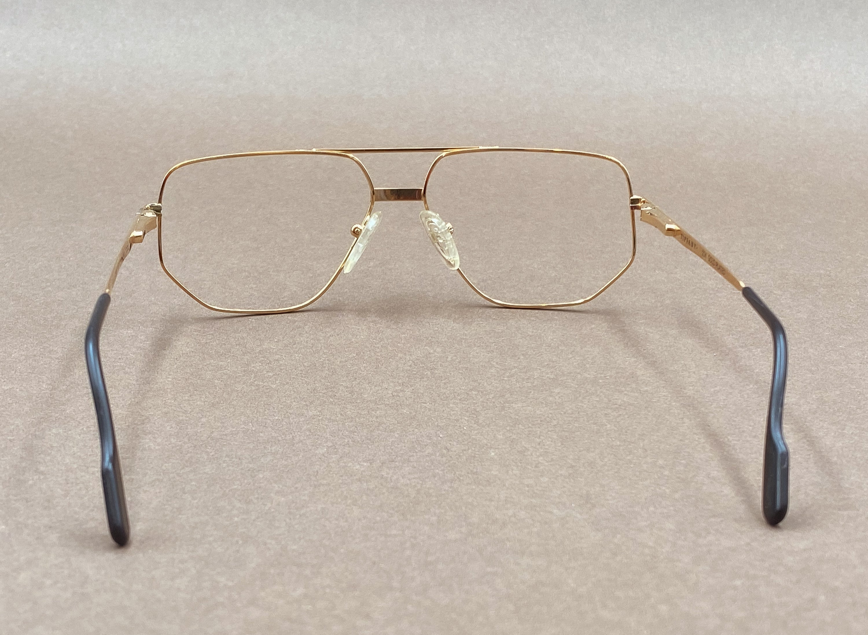 Tiffani T60 gold plated vintage glasses