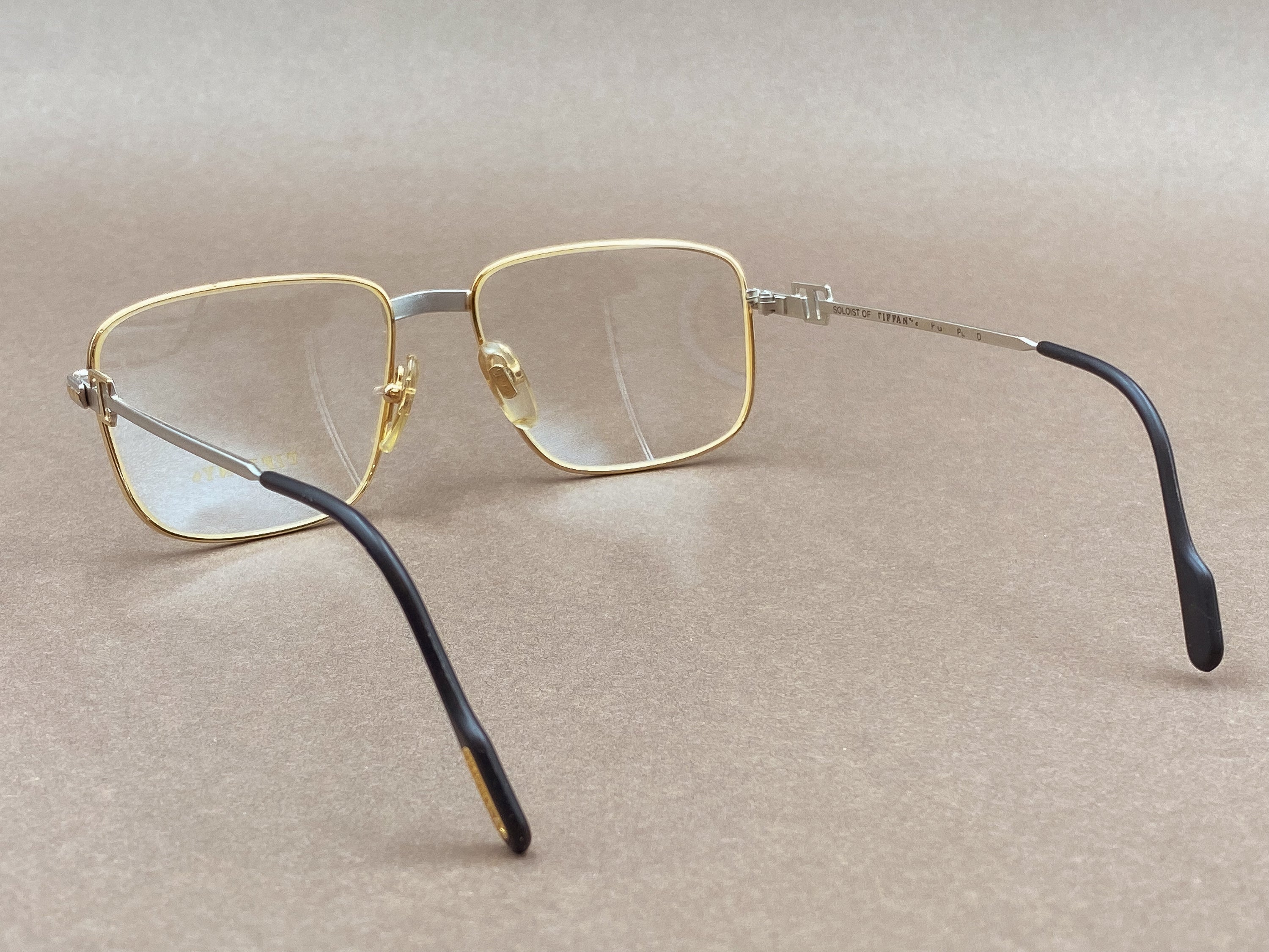 Soloist by Tiffany T2/01 gold plated vintage glasses