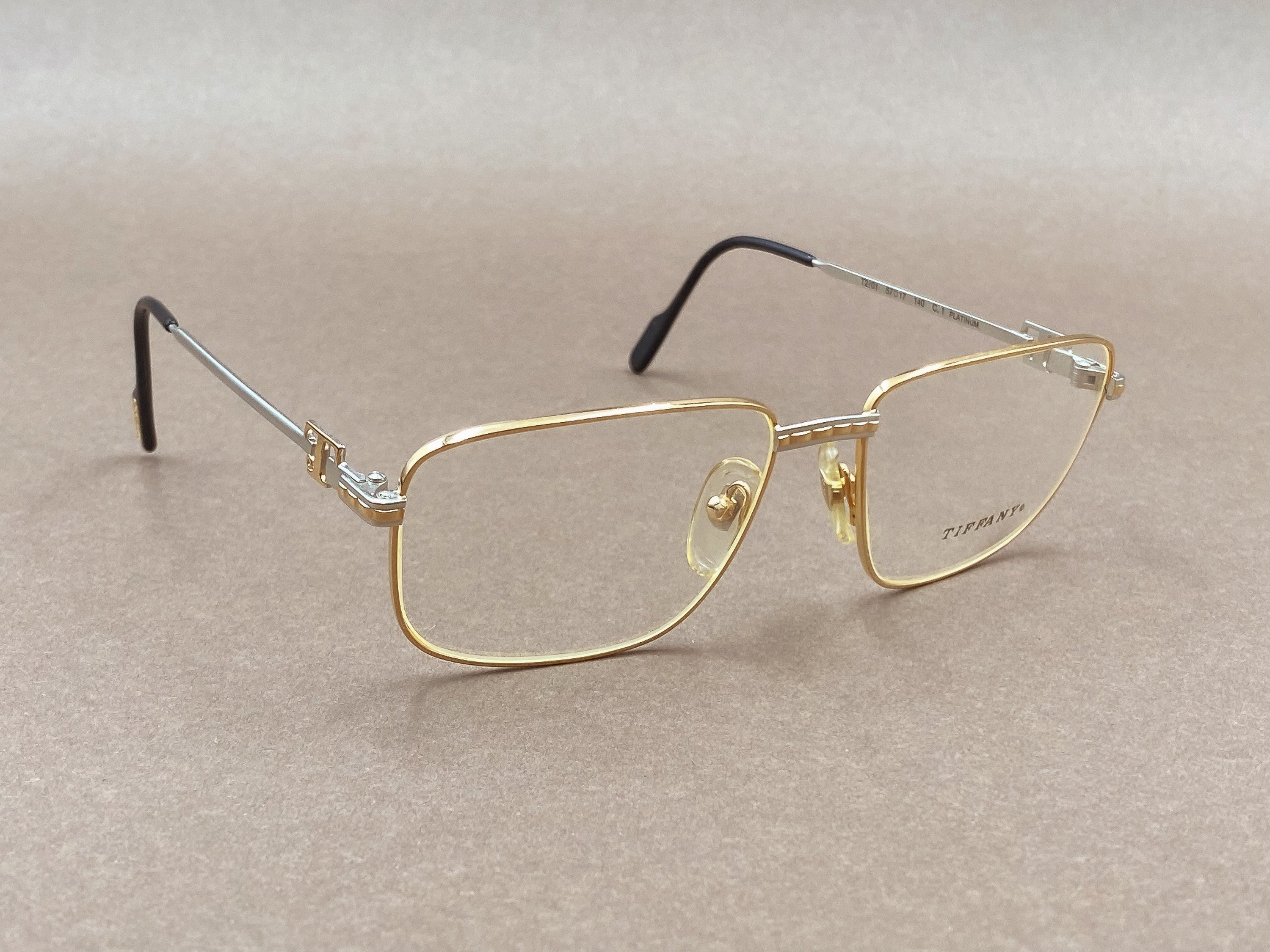 Soloist by Tiffany T2/01 gold plated vintage glasses