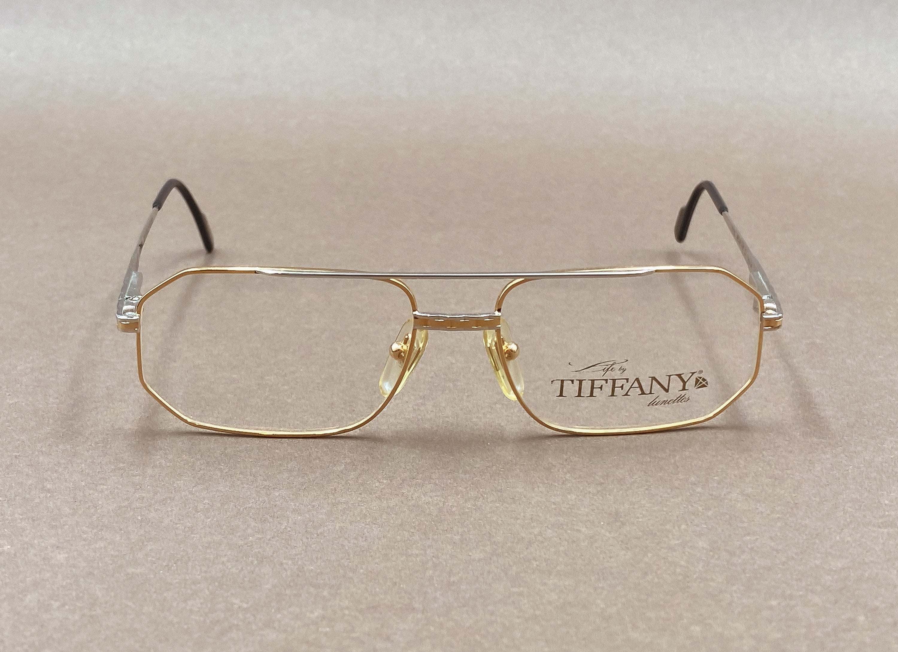 Tiffany T122 gold plated vintage glasses