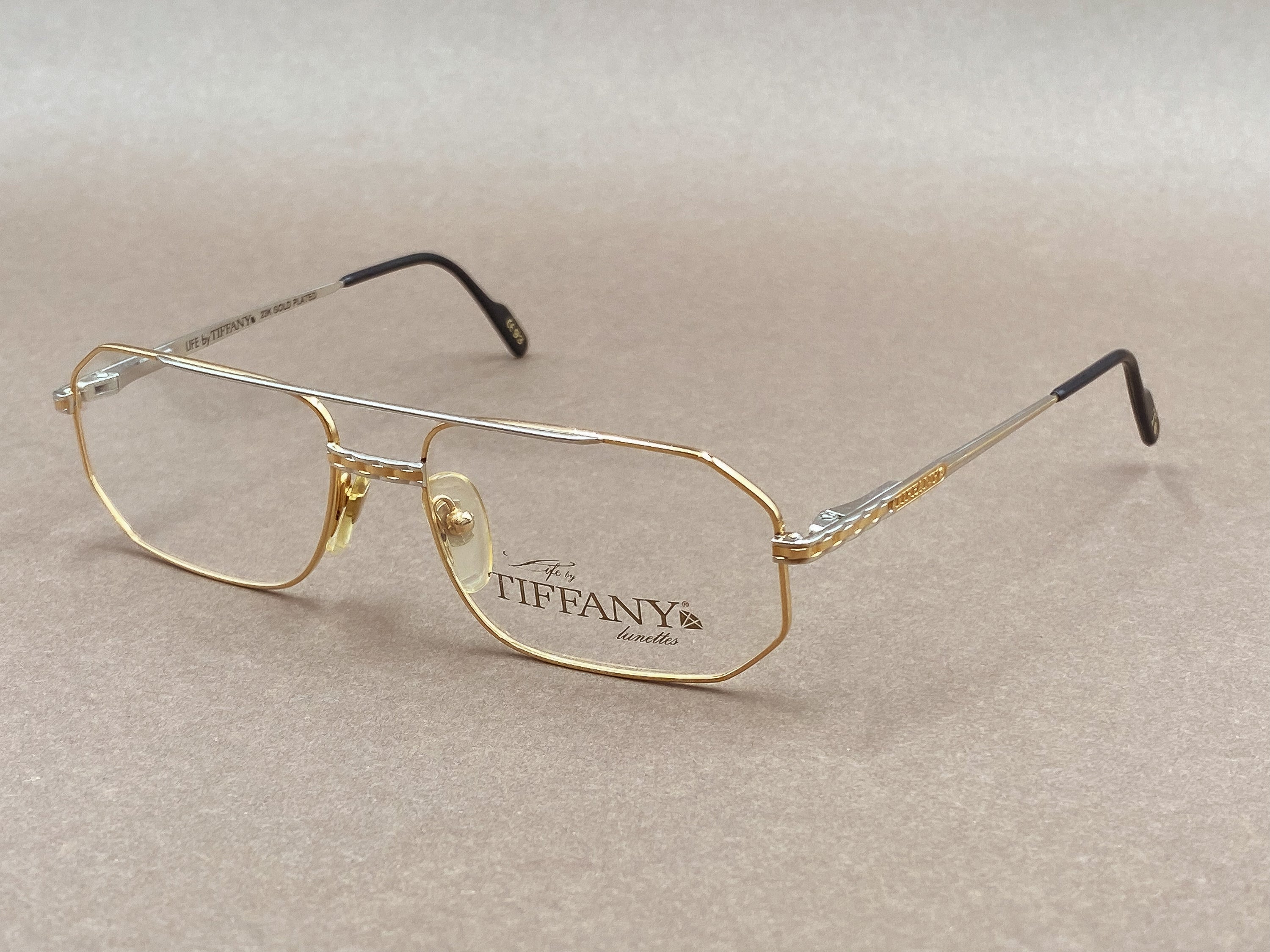 Tiffany T122 gold plated vintage glasses