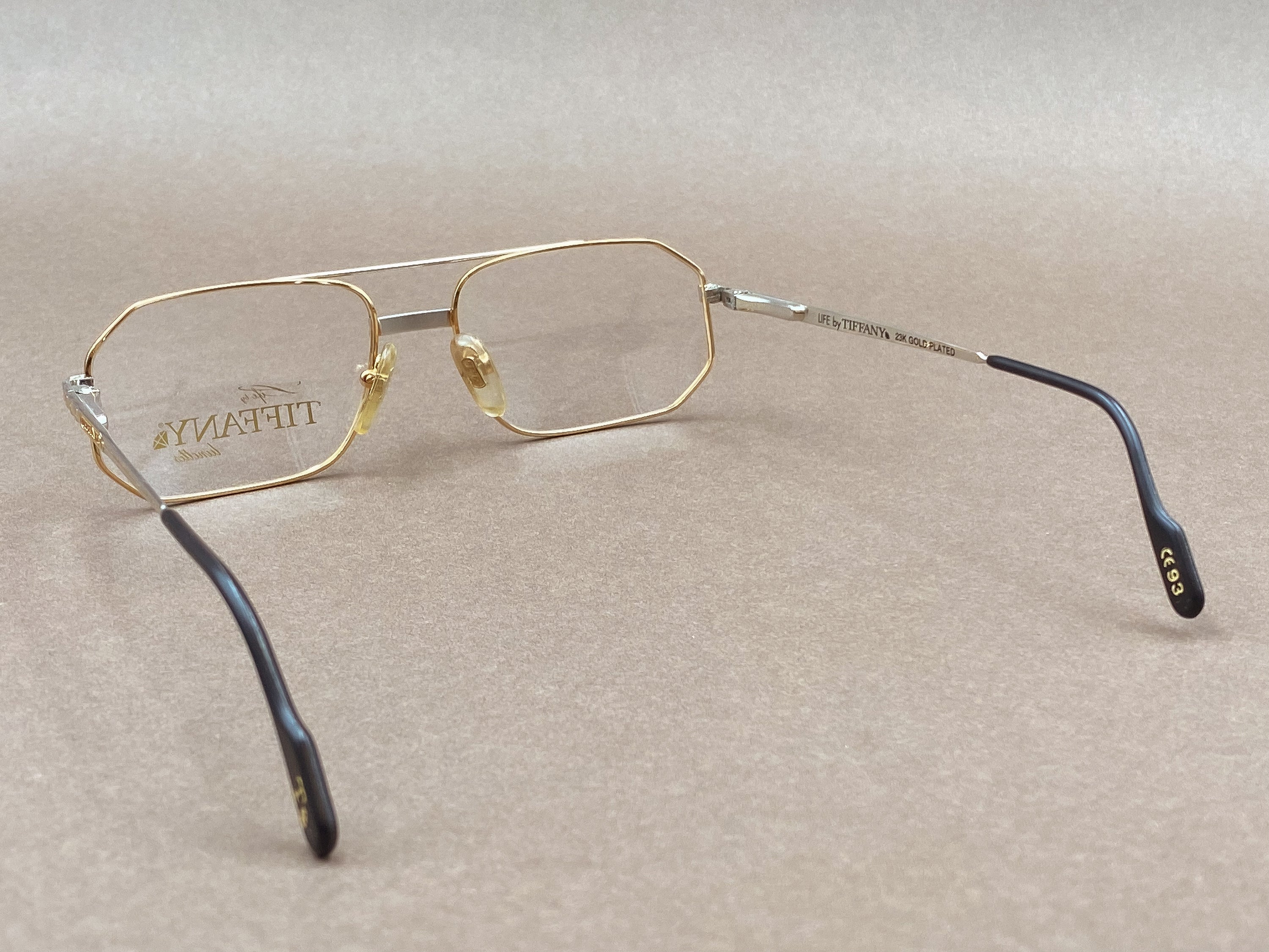 Tiffany T122 gold plated vintage glasses