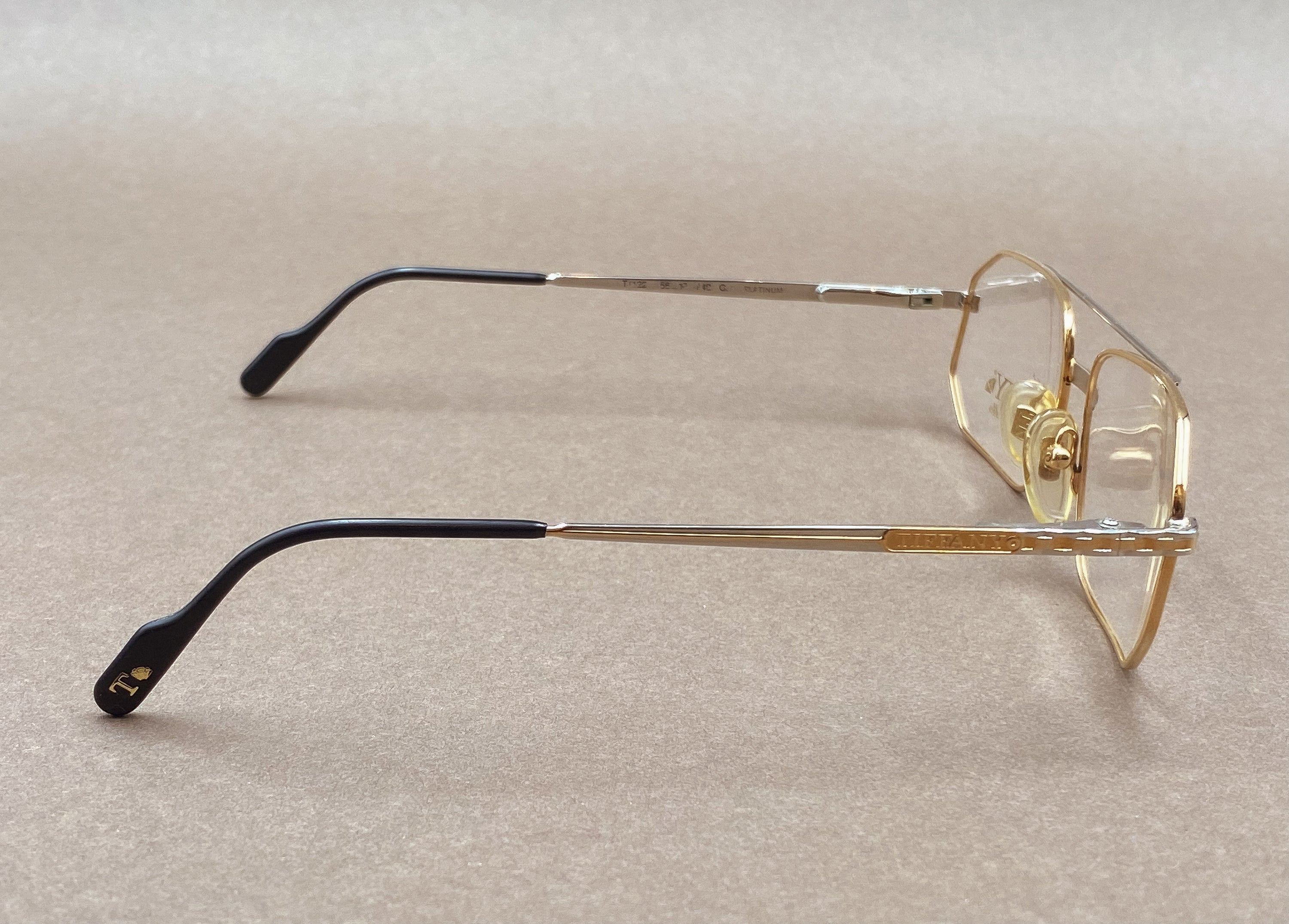 Tiffany T122 gold plated vintage glasses