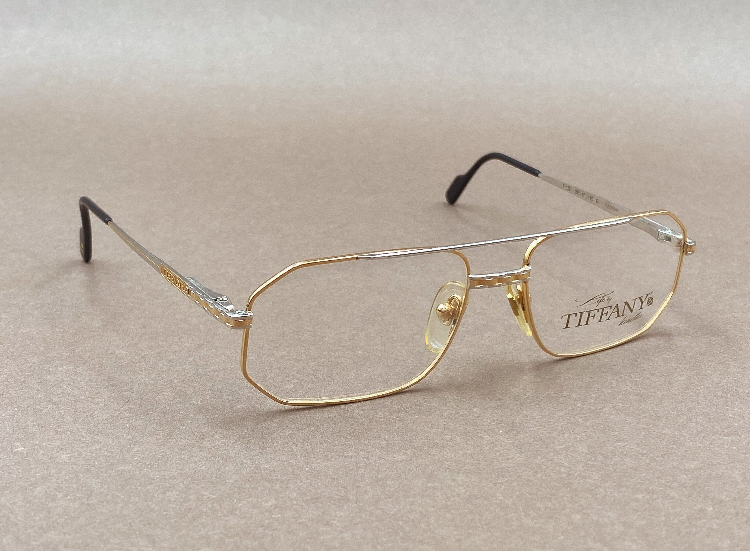 Tiffany T122 gold plated vintage glasses