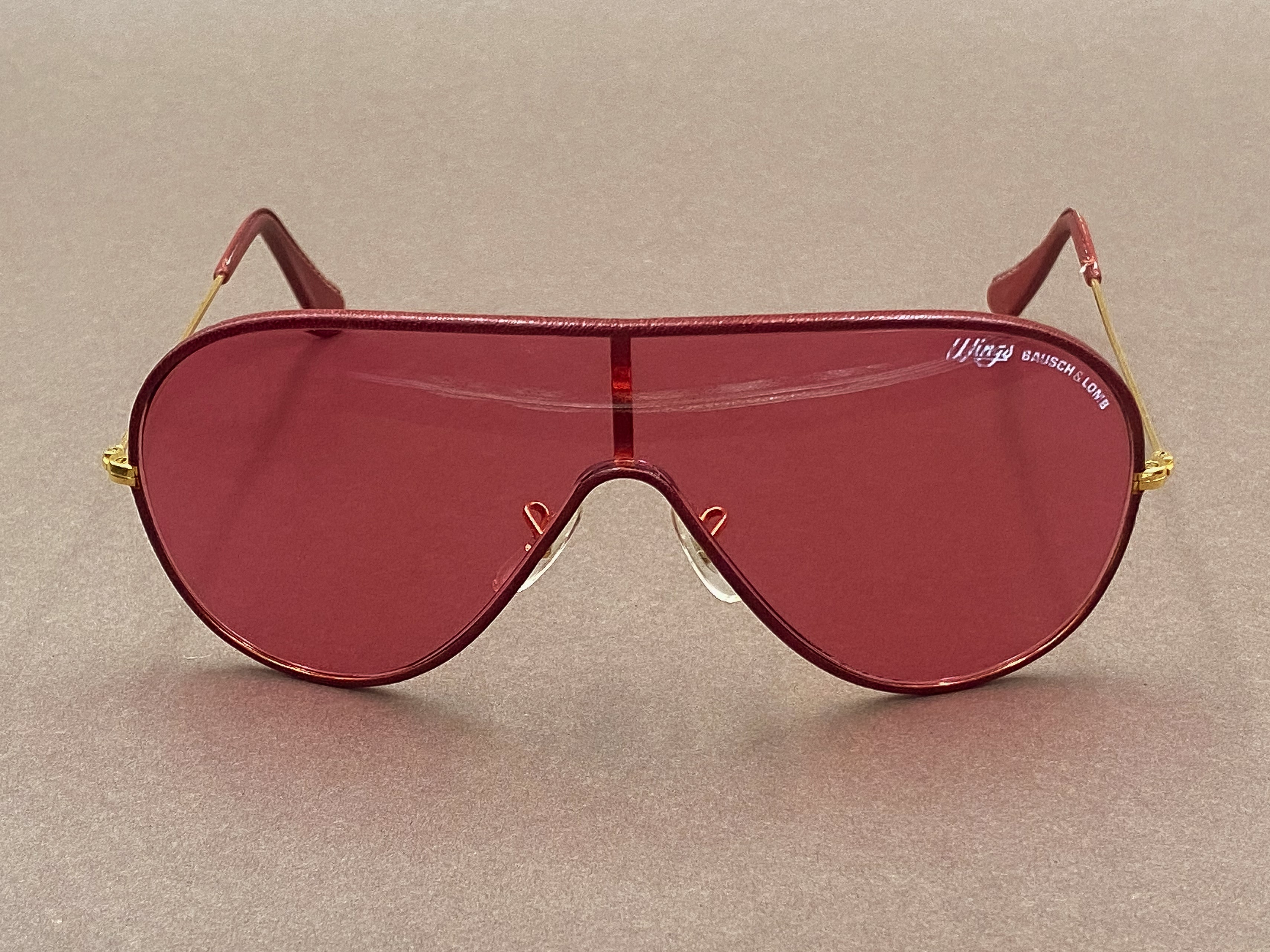 ビンテージ Ray Ban Wings Bausch & Lomb Bausch & Lomb Ray-Ban Wings Black Chrome Sunglasses