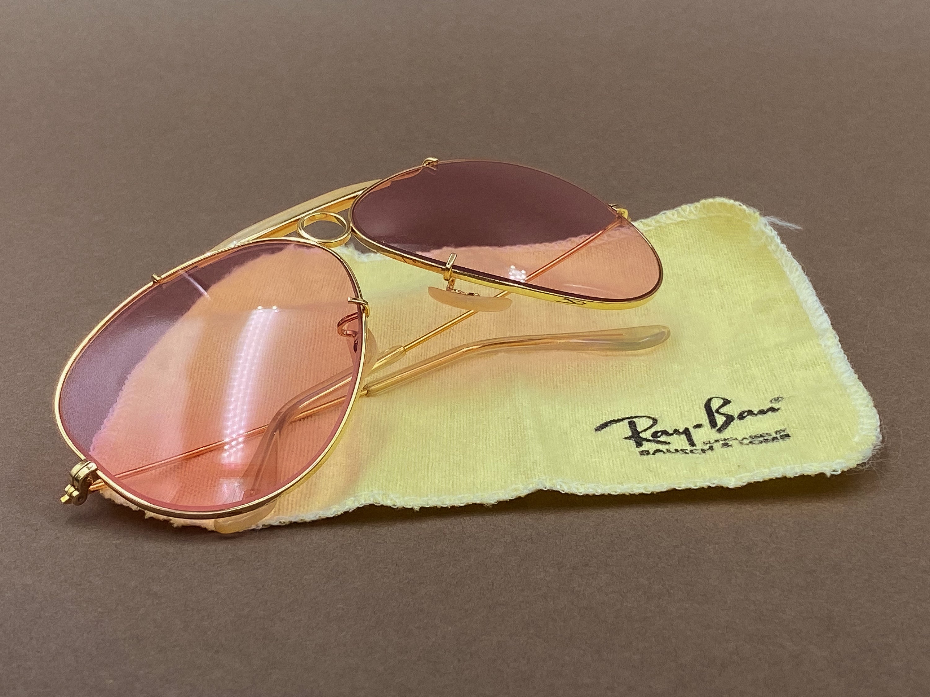 Ray-Ban Pink Changeables Shooter sunglasses