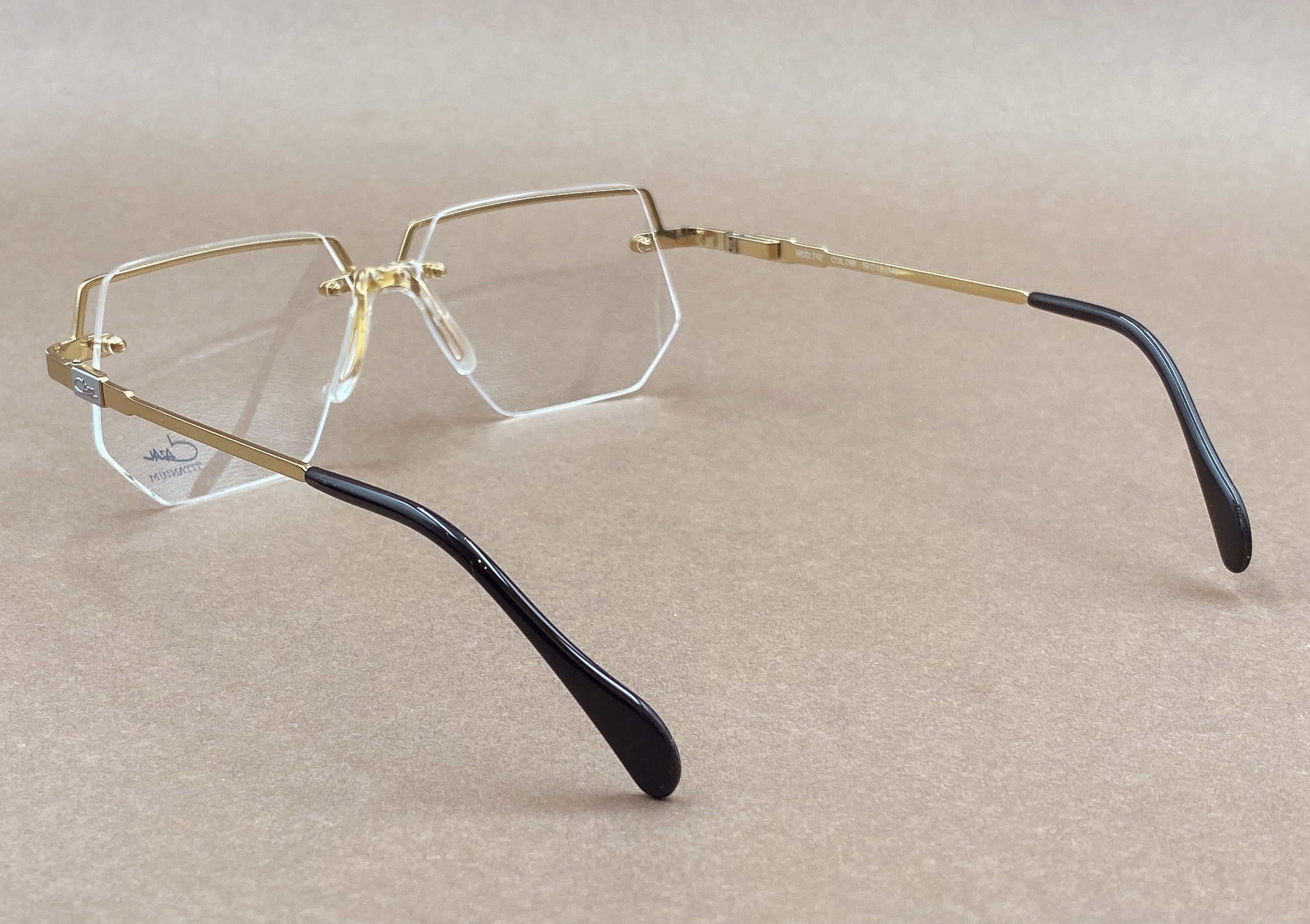 Cazal 742 titanium glasses